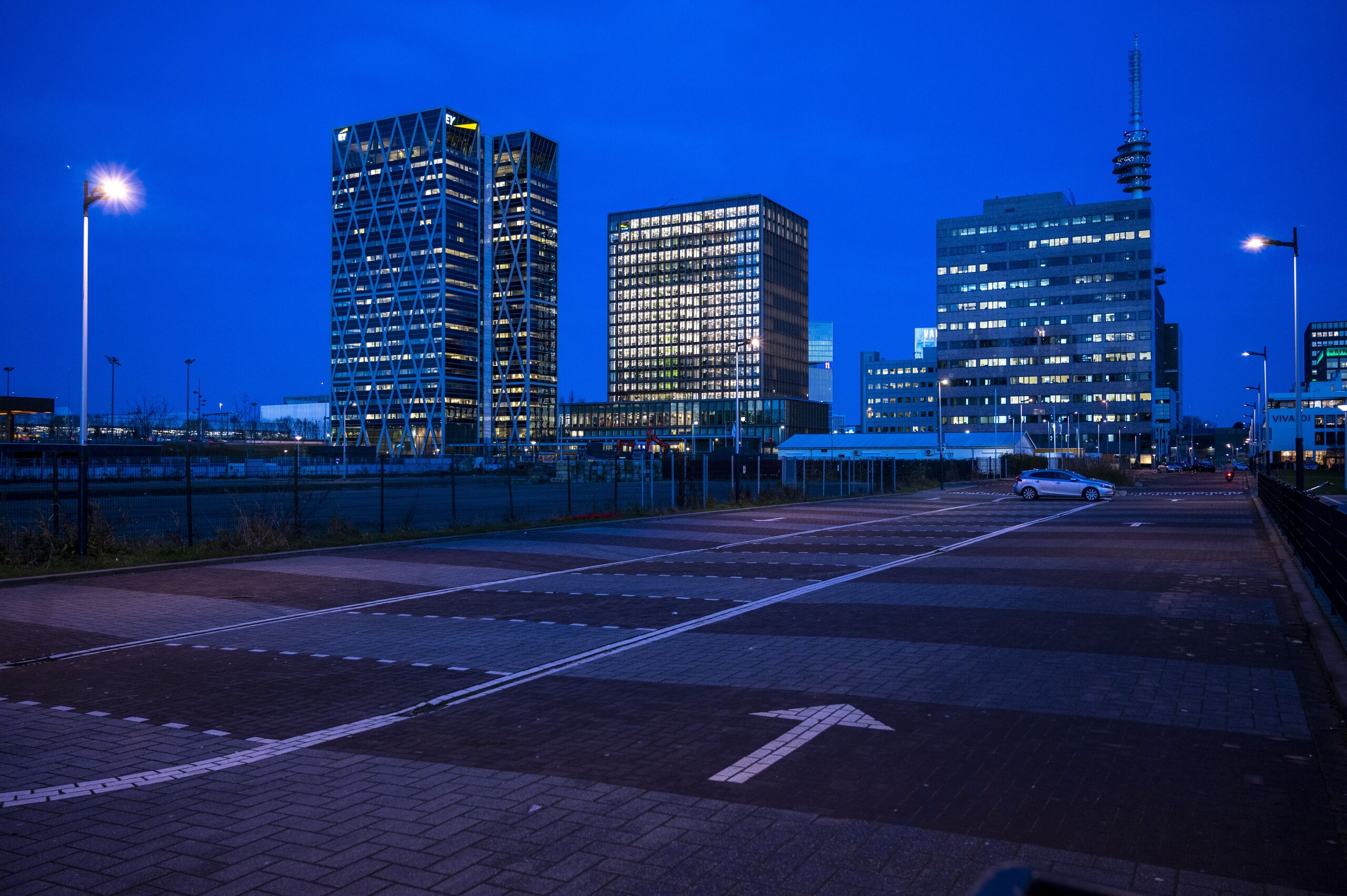 Exterieur van het hoofdkantoor van het EMA.