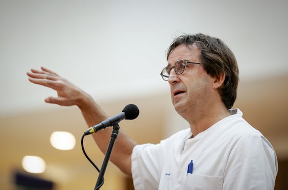 Diederik Gommers, voorzitter van de Nederlandse Vereniging voor Intensive Care