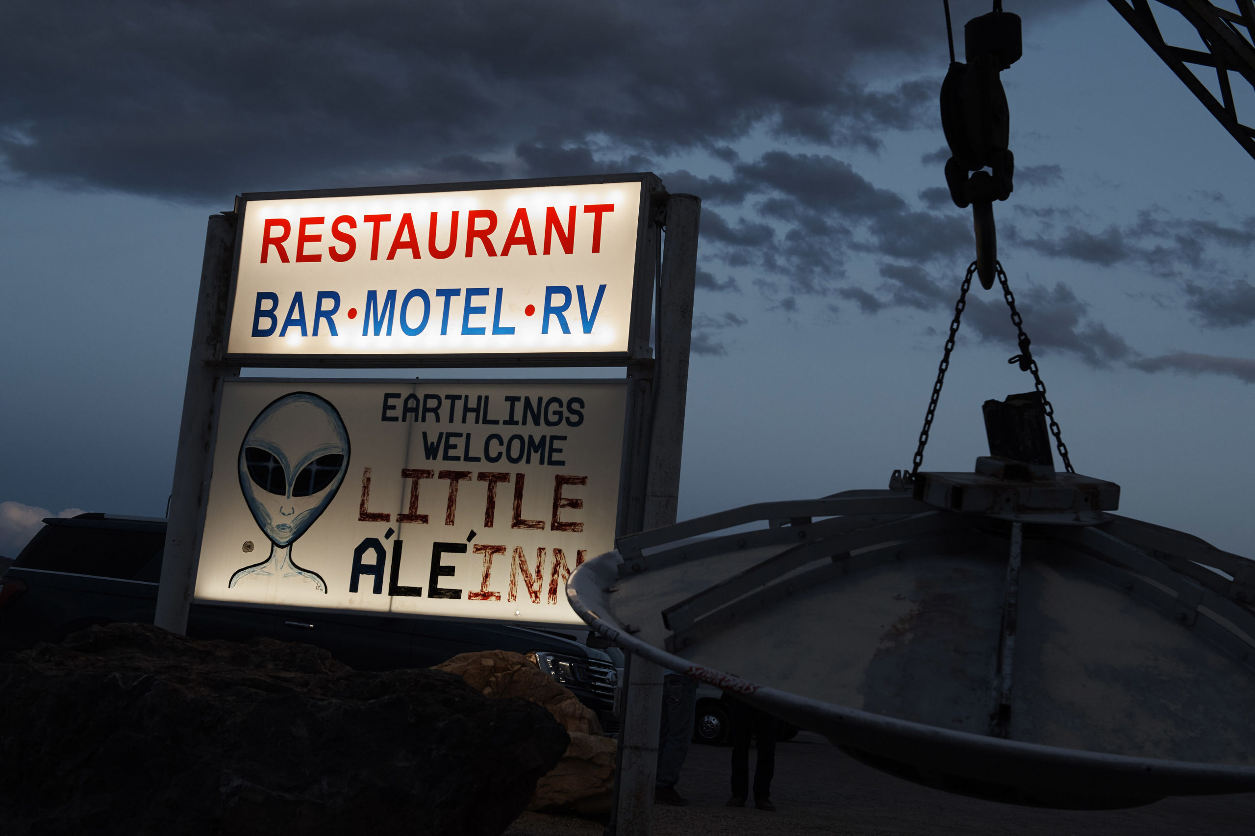Er vinden verschillende evenementen plaats in de buurt van Area 51, allemaal in het thema van buitenaards leven.