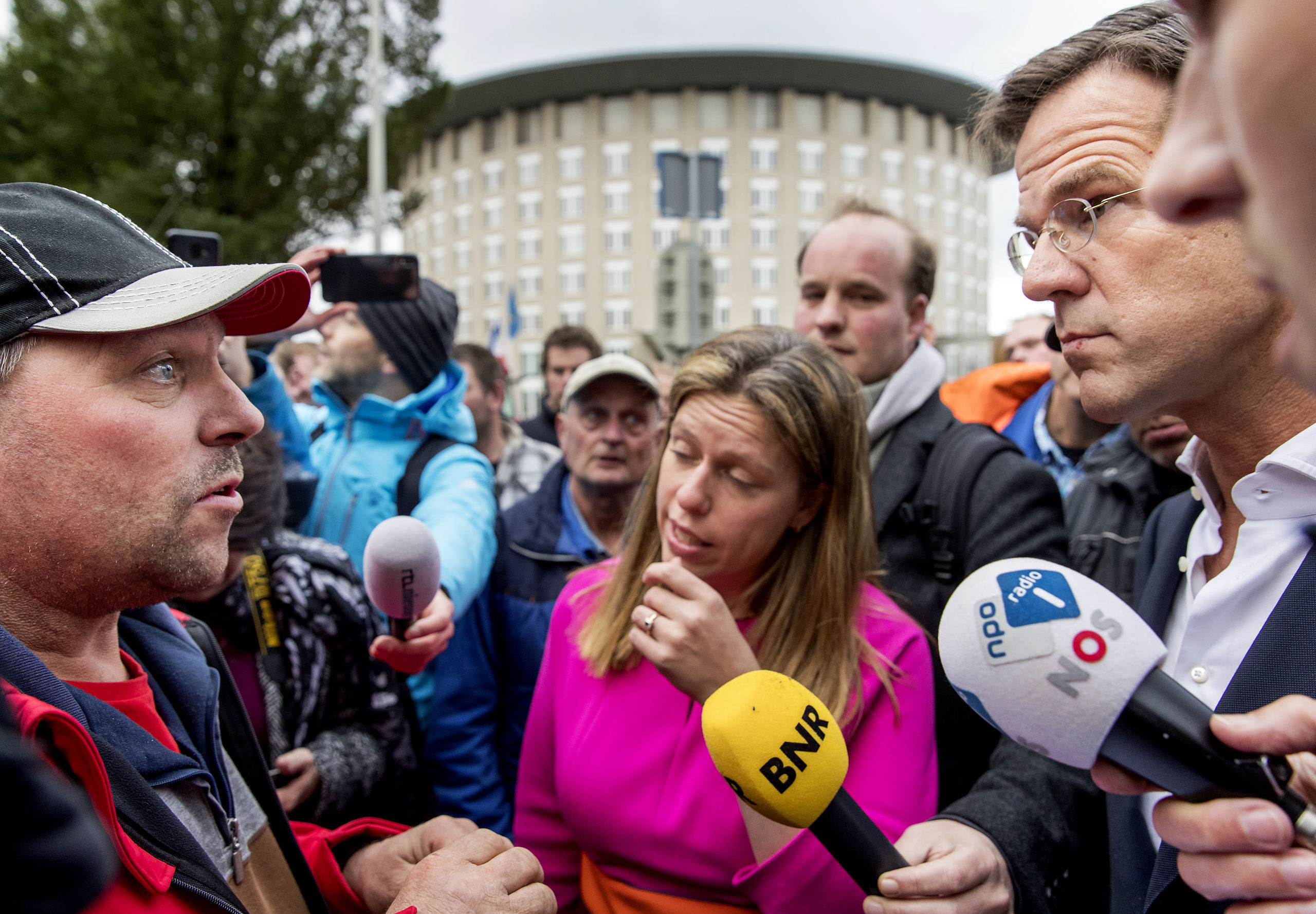 Premier Mark Rutte en minister Carola Schouten