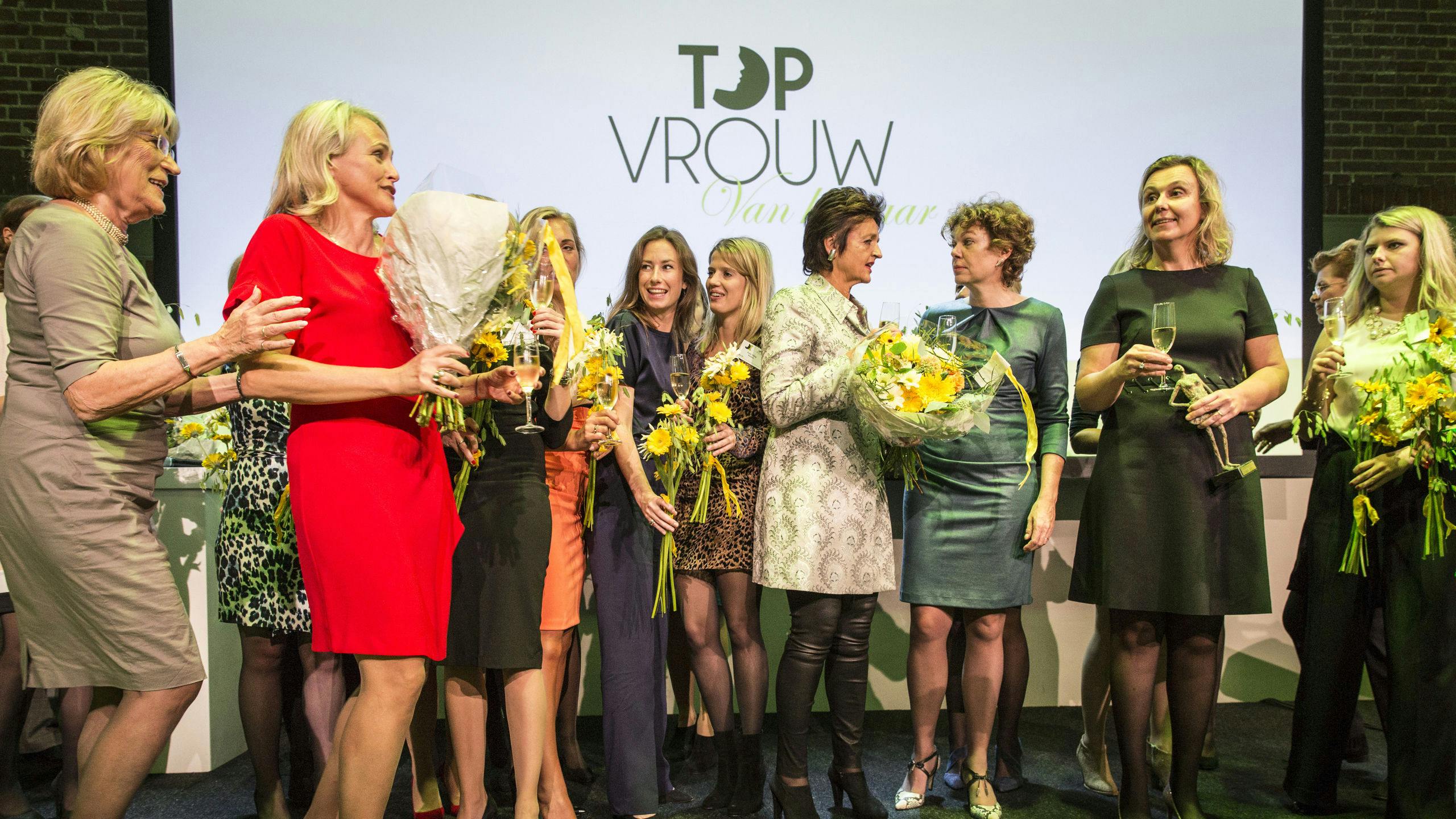 Topvrouwen bij de Topvrouw van het jaar 2017 verkiezing.