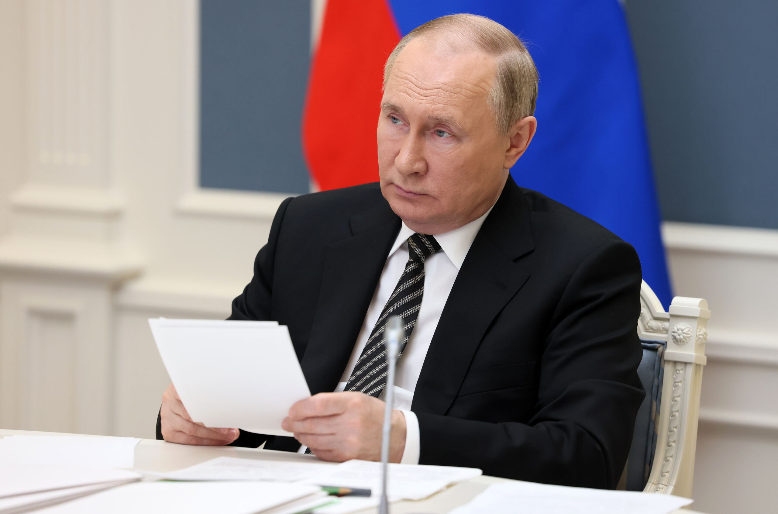 De Russische president Vladimir Poetin.