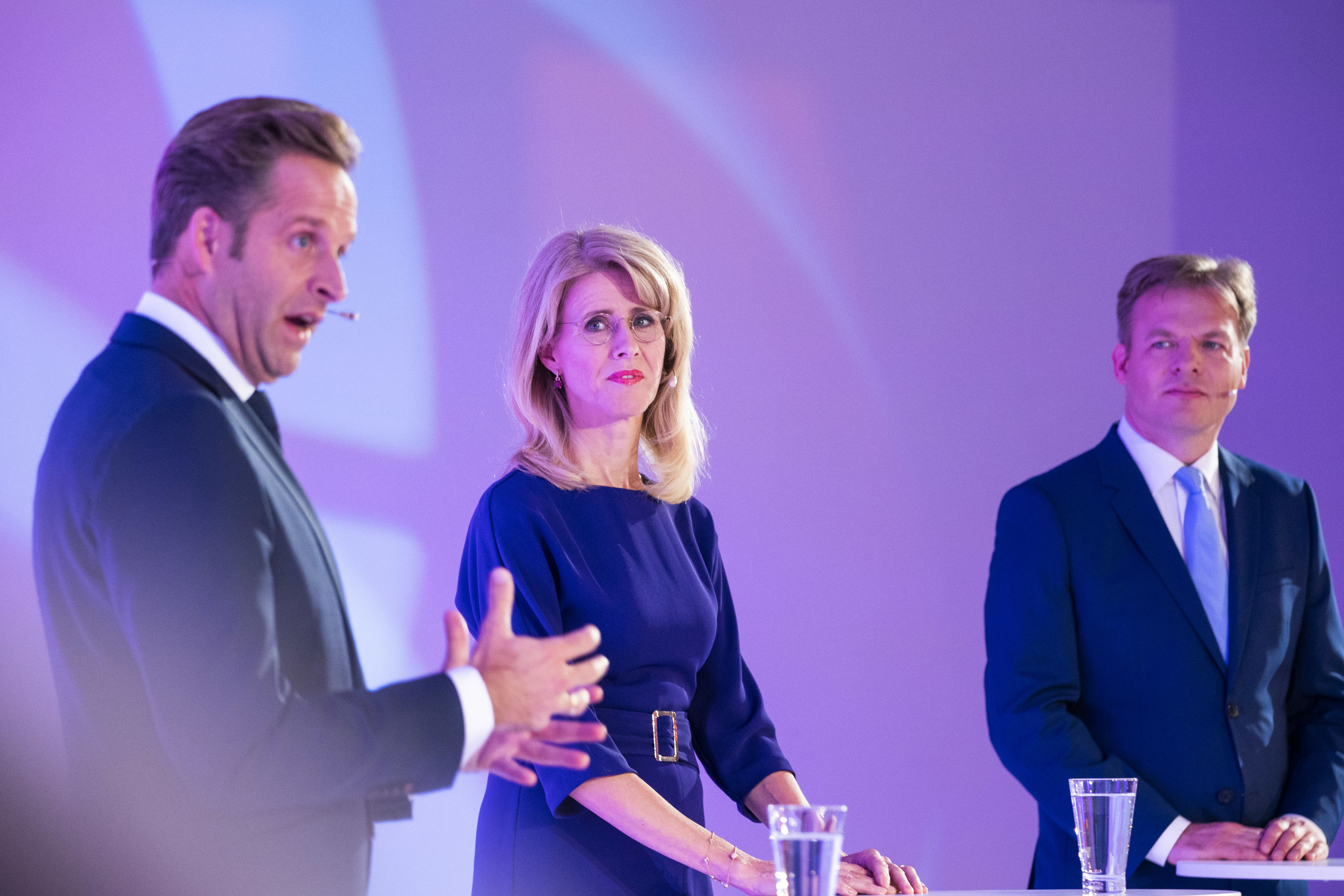 Hugo de Jonge, Mona Keijzer en Pieter Omtzigt