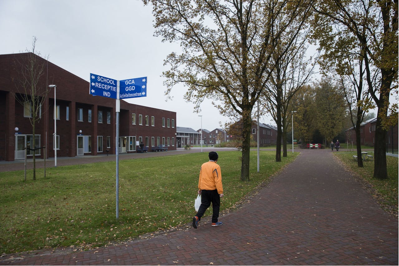 The asylum seekers center in Ter Apel.