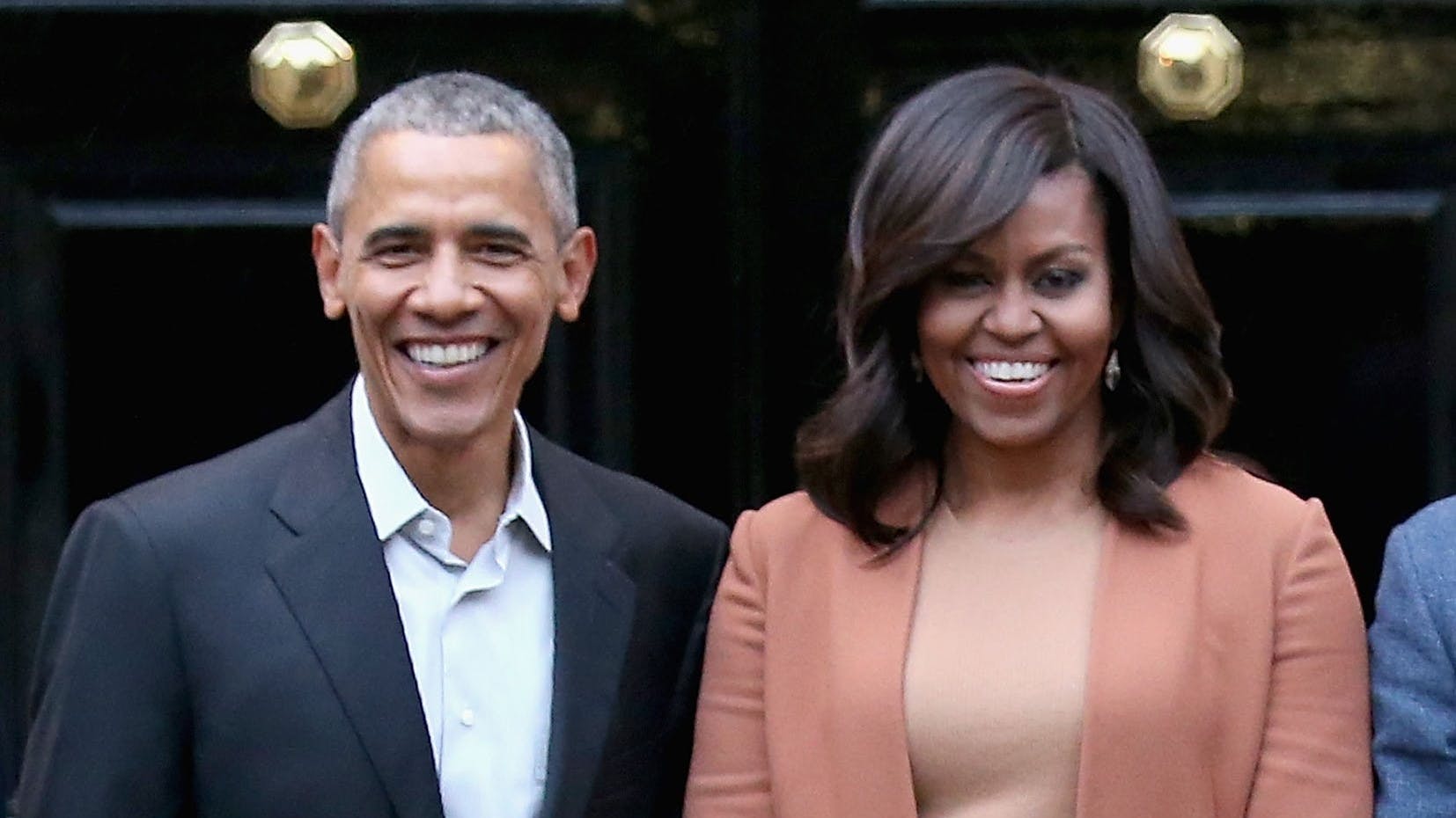 File photo dated 22/04/16 of Barack Obama and his wife Michelle, who have both agreed a deal to exclusively produce podcasts for streaming platform Spotify through their production company.