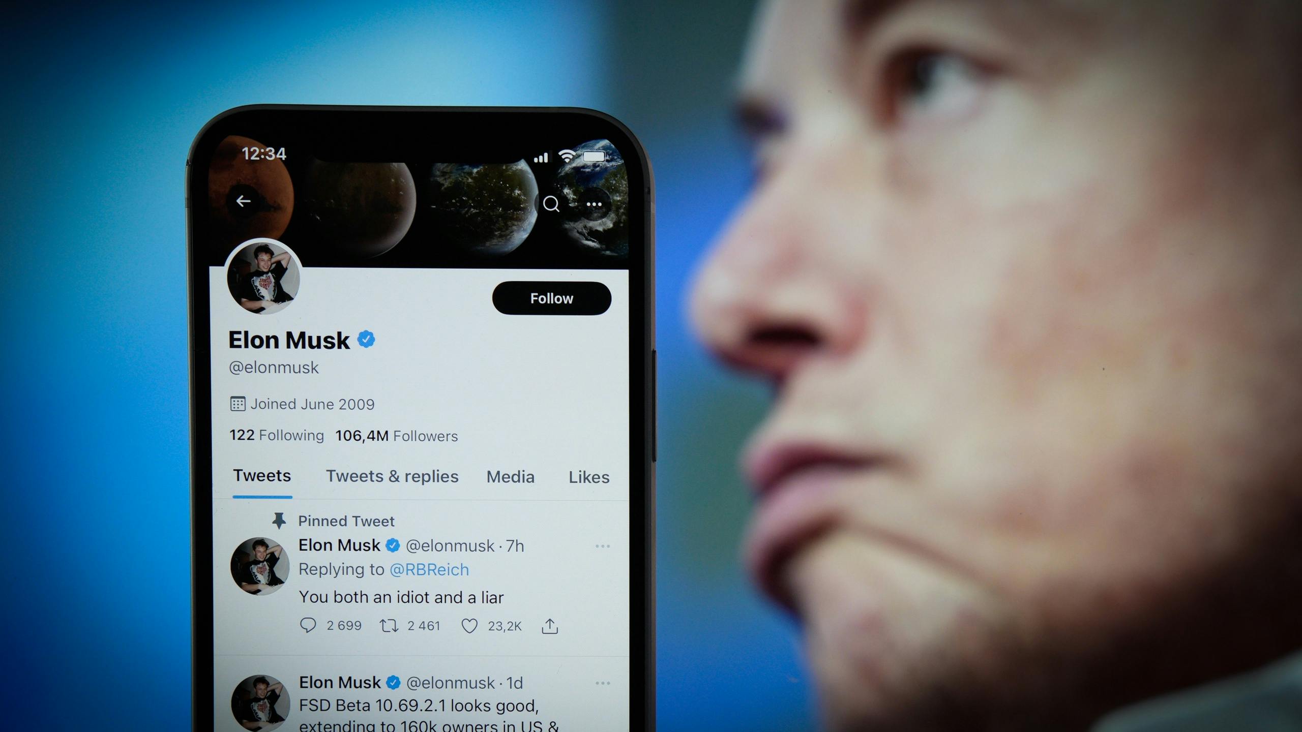 Musk is toch bereid Twitter te kopen voor 44 miljard