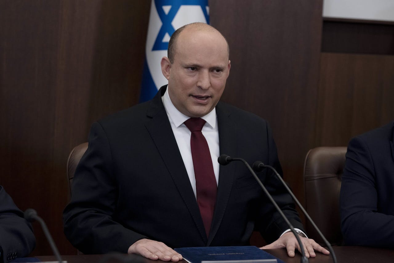 Israëlische premier Naftali Bennett