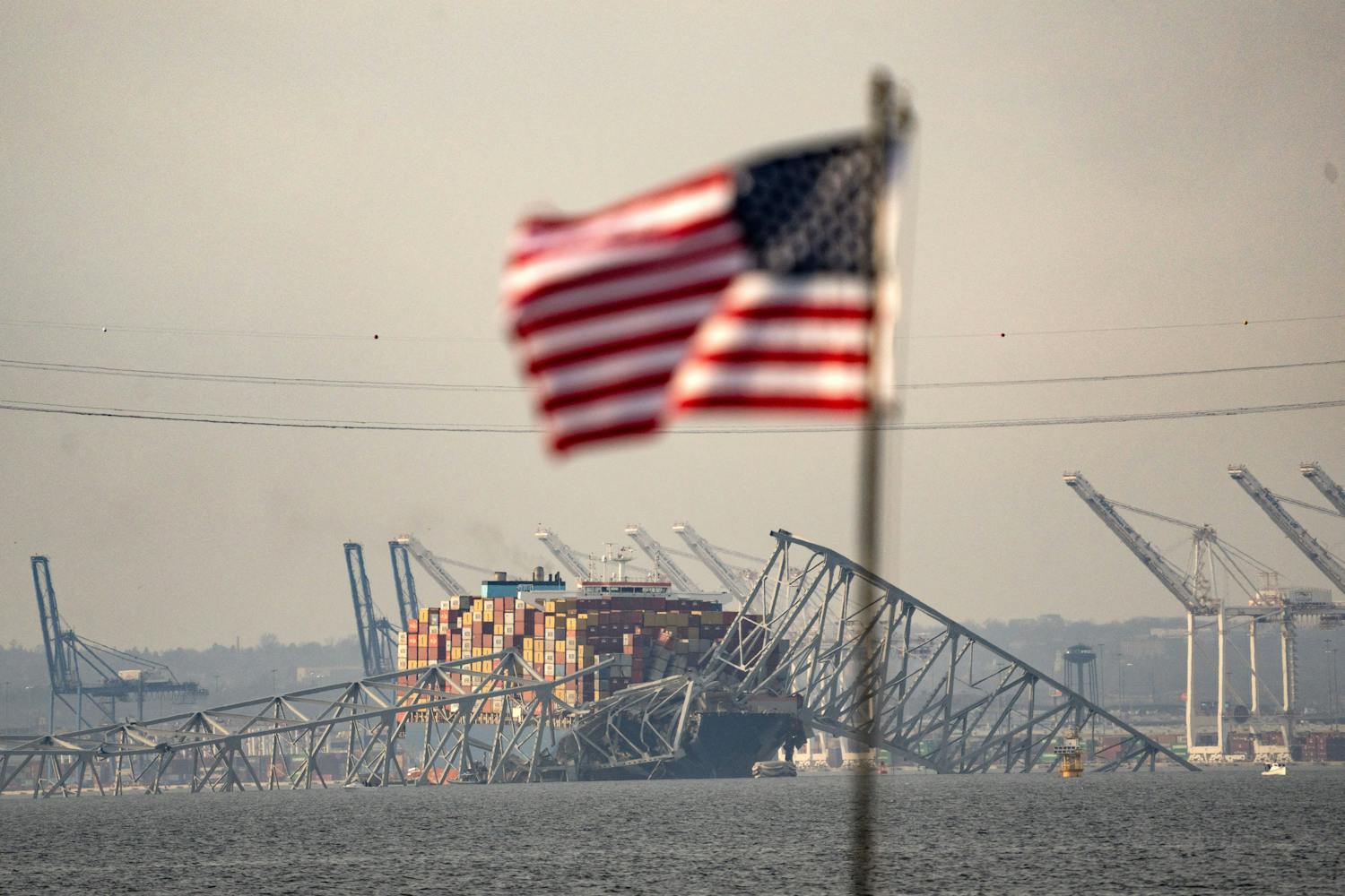 The collapse of the Baltimore Bridge has affected the US economy