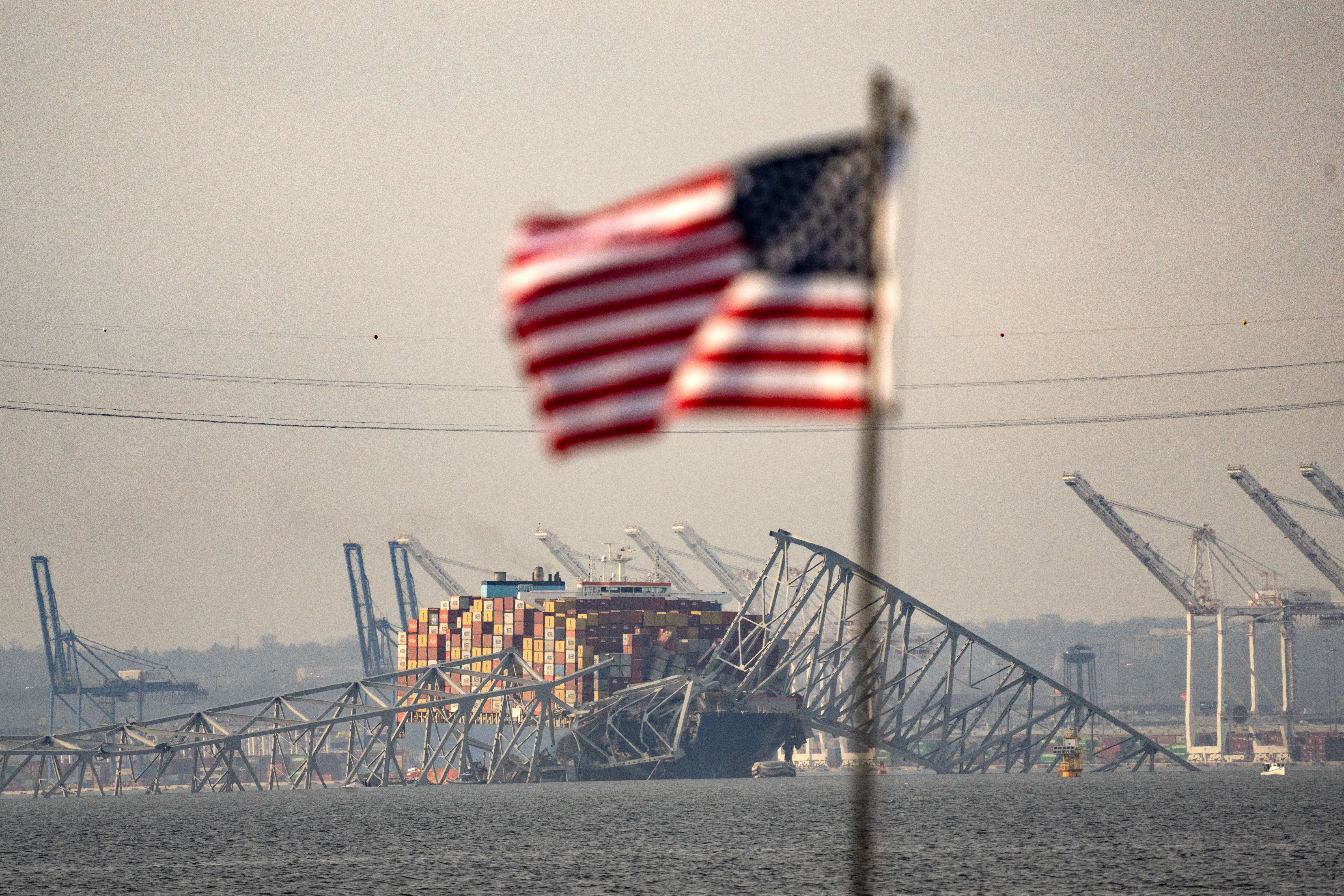 The US economy could take a major hit due to the collapse of the Francis Scott Key Bridge in Baltimore.