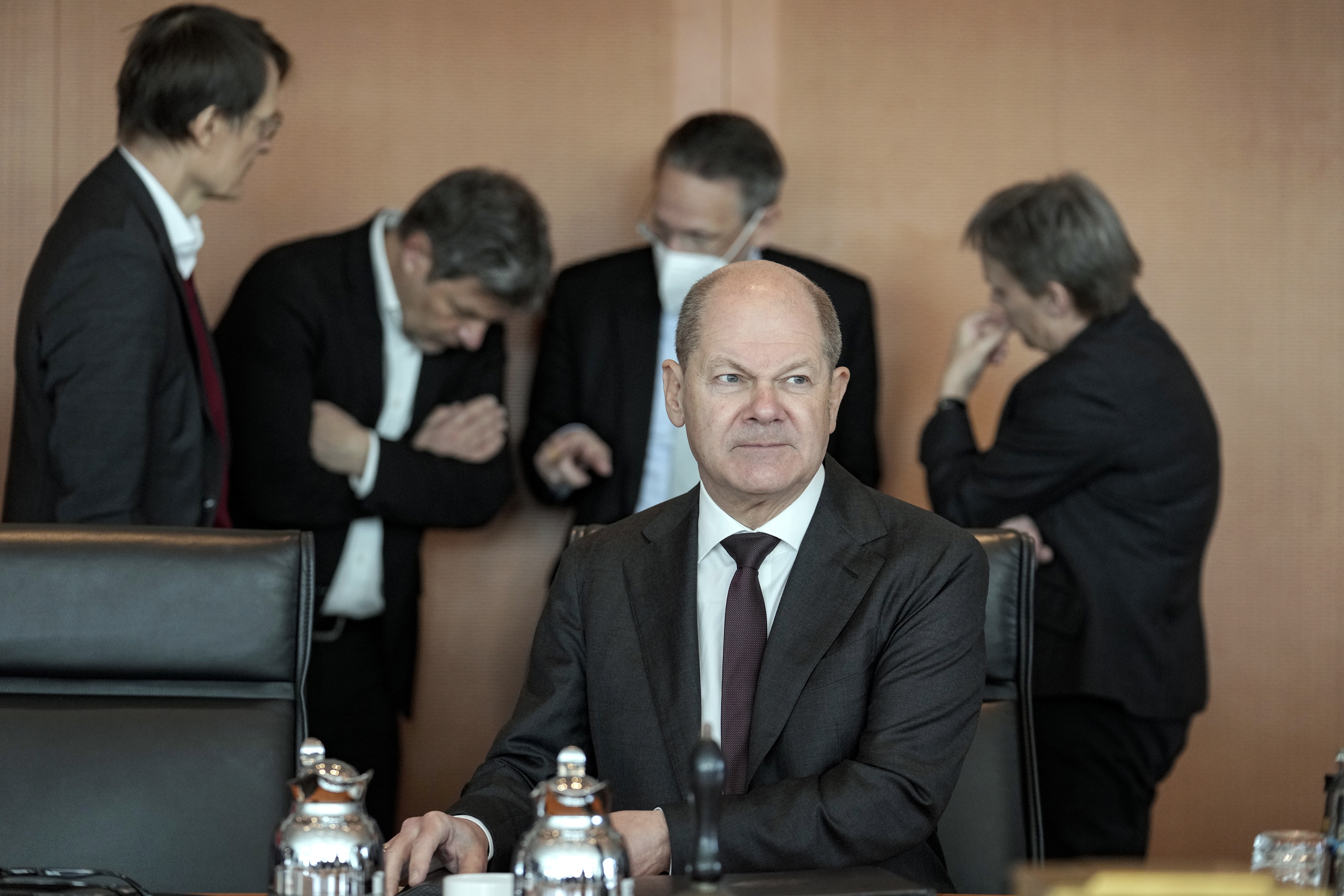 Bundeskanzler Olaf Scholz. Schätzungen zufolge wird die deutsche Wirtschaft in diesem Jahr nur um 0,1 Prozent wachsen.