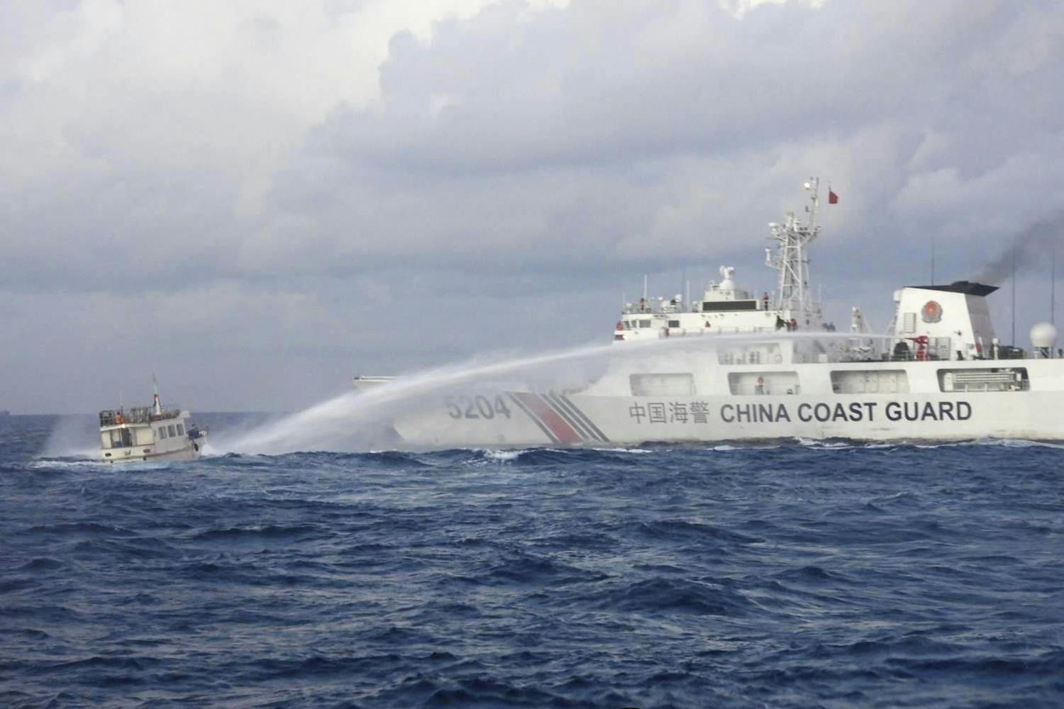 US, Japan, Philippines and Australia military action in South China Sea