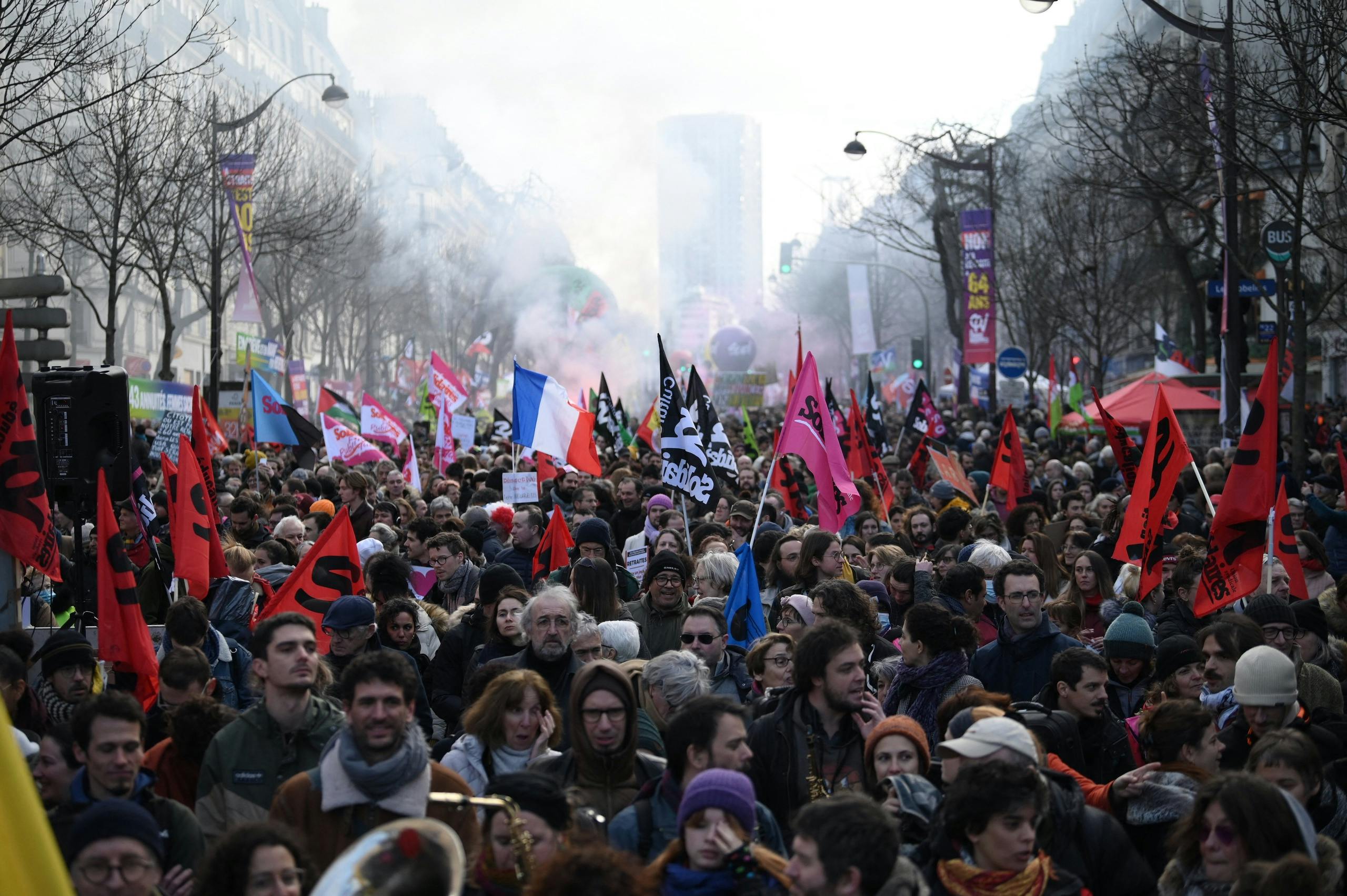 Encore une vive contestation française contre la réforme des retraites