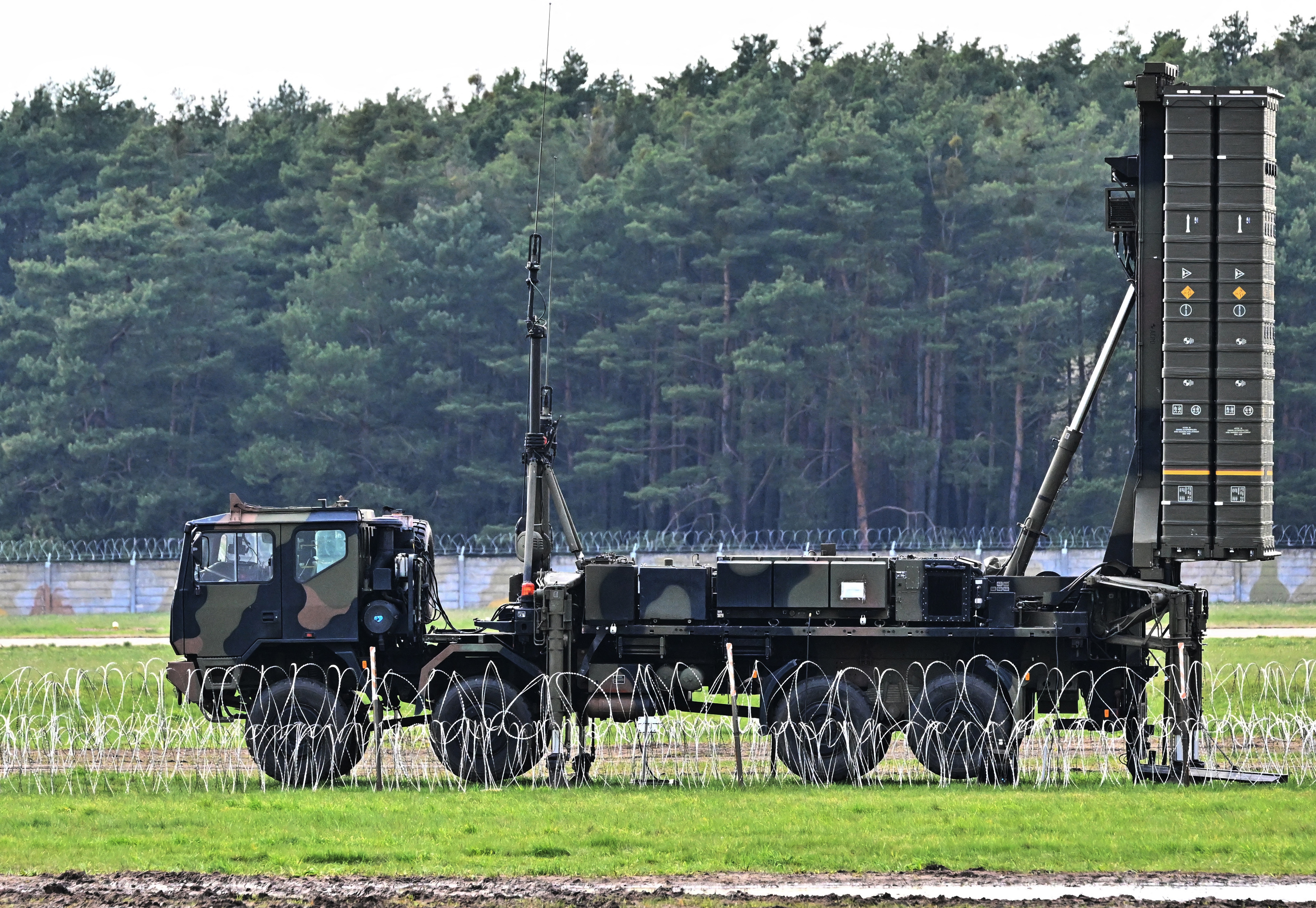 Italian anti-aircraft system SAMP/T.