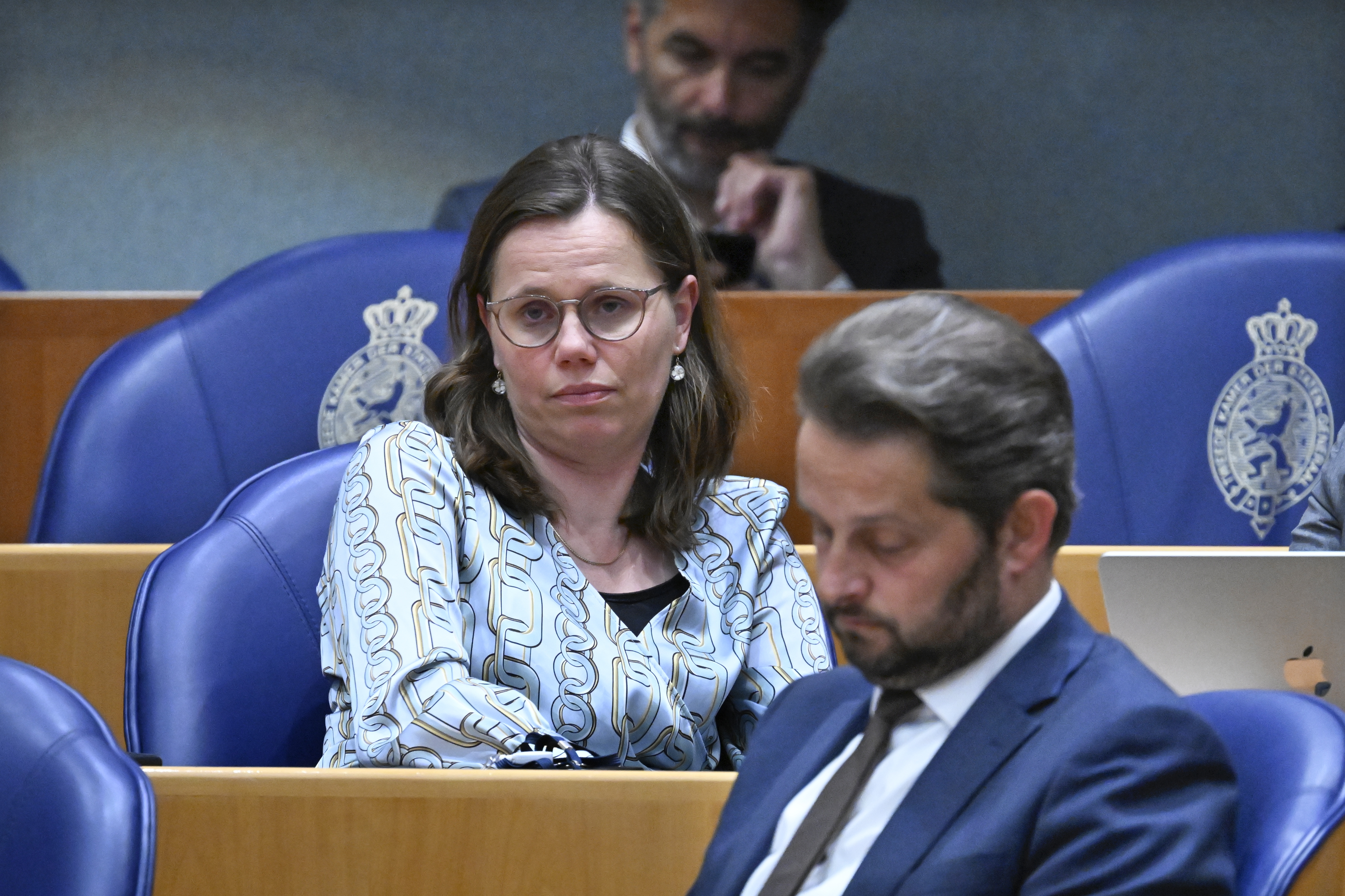 ChristenUnie-leider Mirjam Bikker zegt weinig enthousiasme te hebben voor de bediening van haar partijgenoot Eppo Bruins.