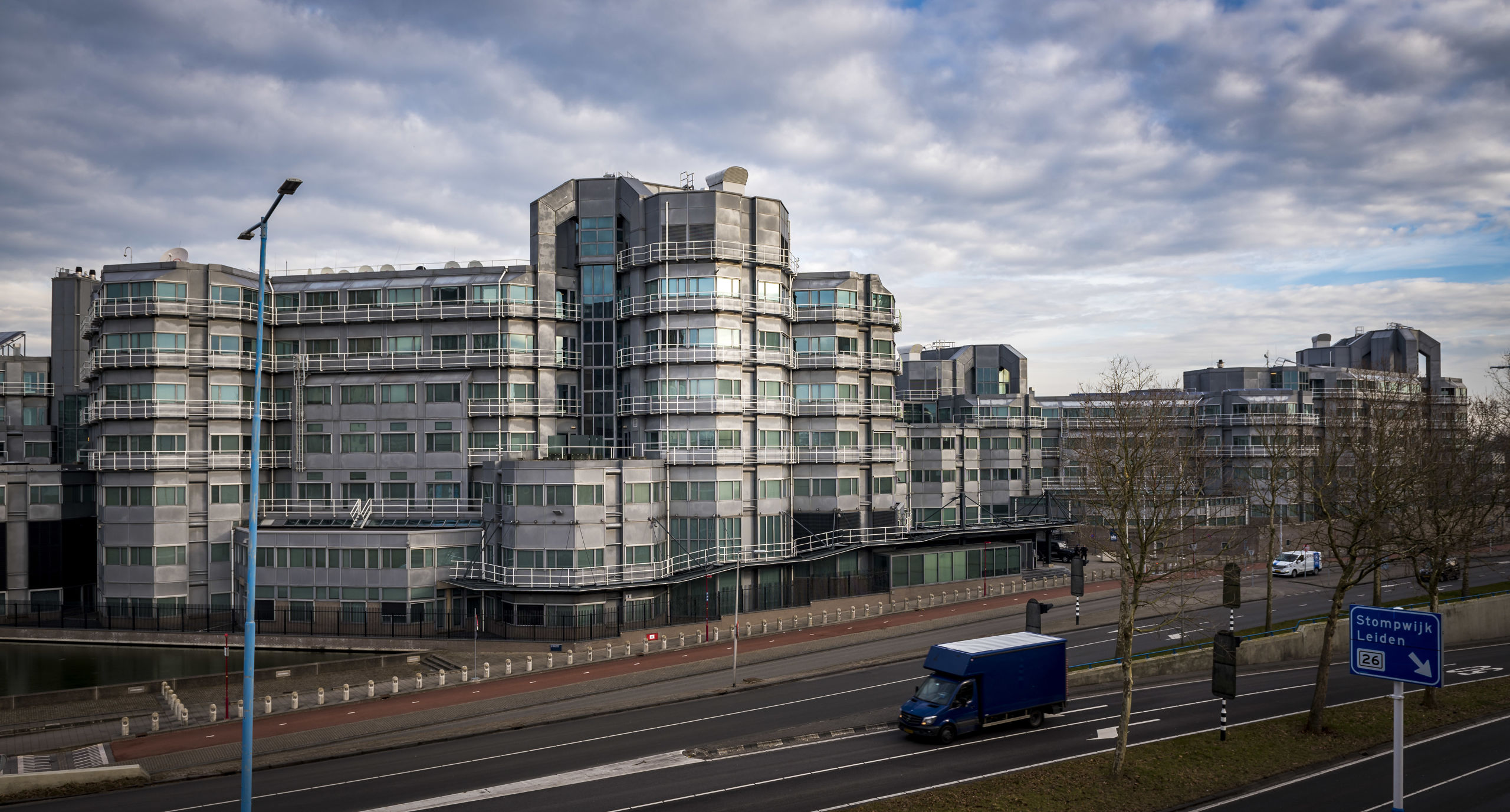 ZOETERMEER - Gebouw van de Algemene Inlichtingen- en Veiligheidsdienst (AIVD).