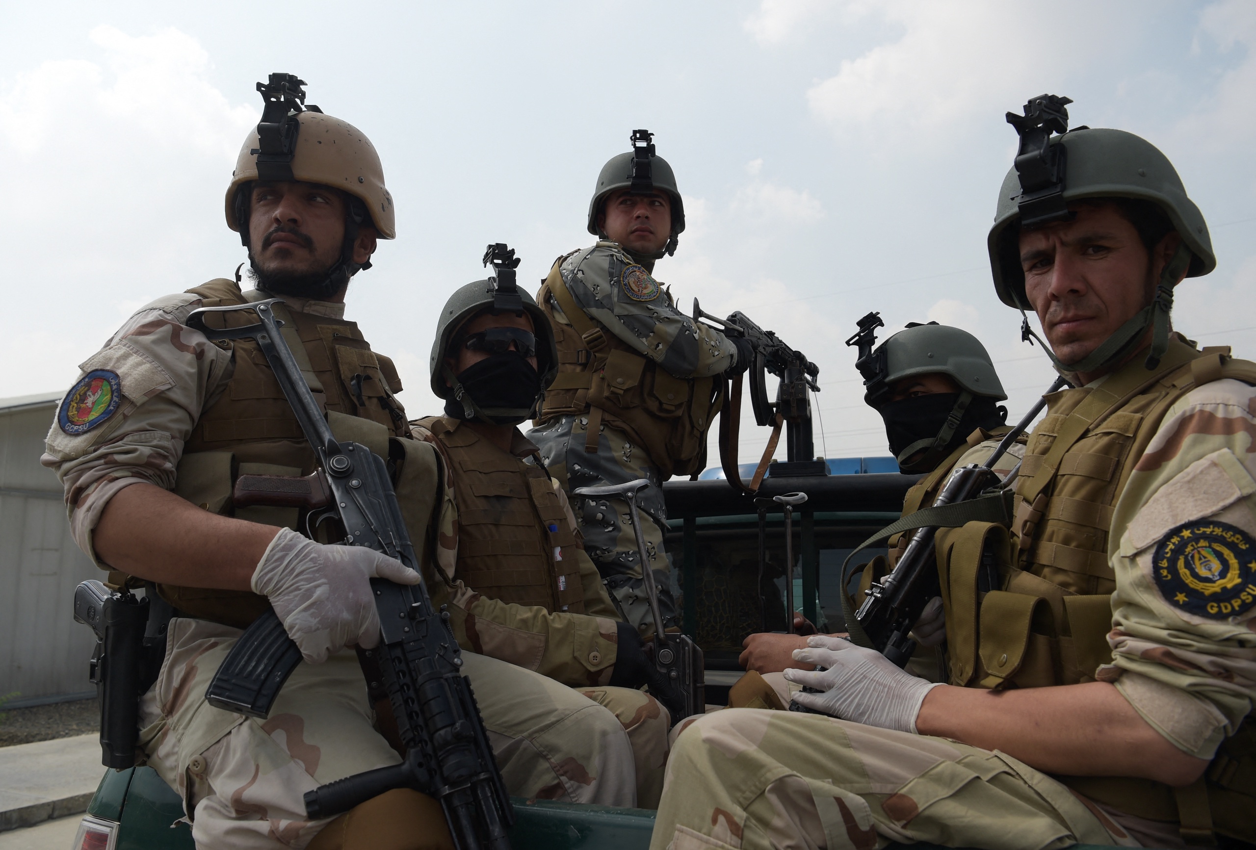 Afghaanse en door de VS getrainde special forces in het Kabul van 2017. Binnenkort een doorstart aan het Oekraïense front? 