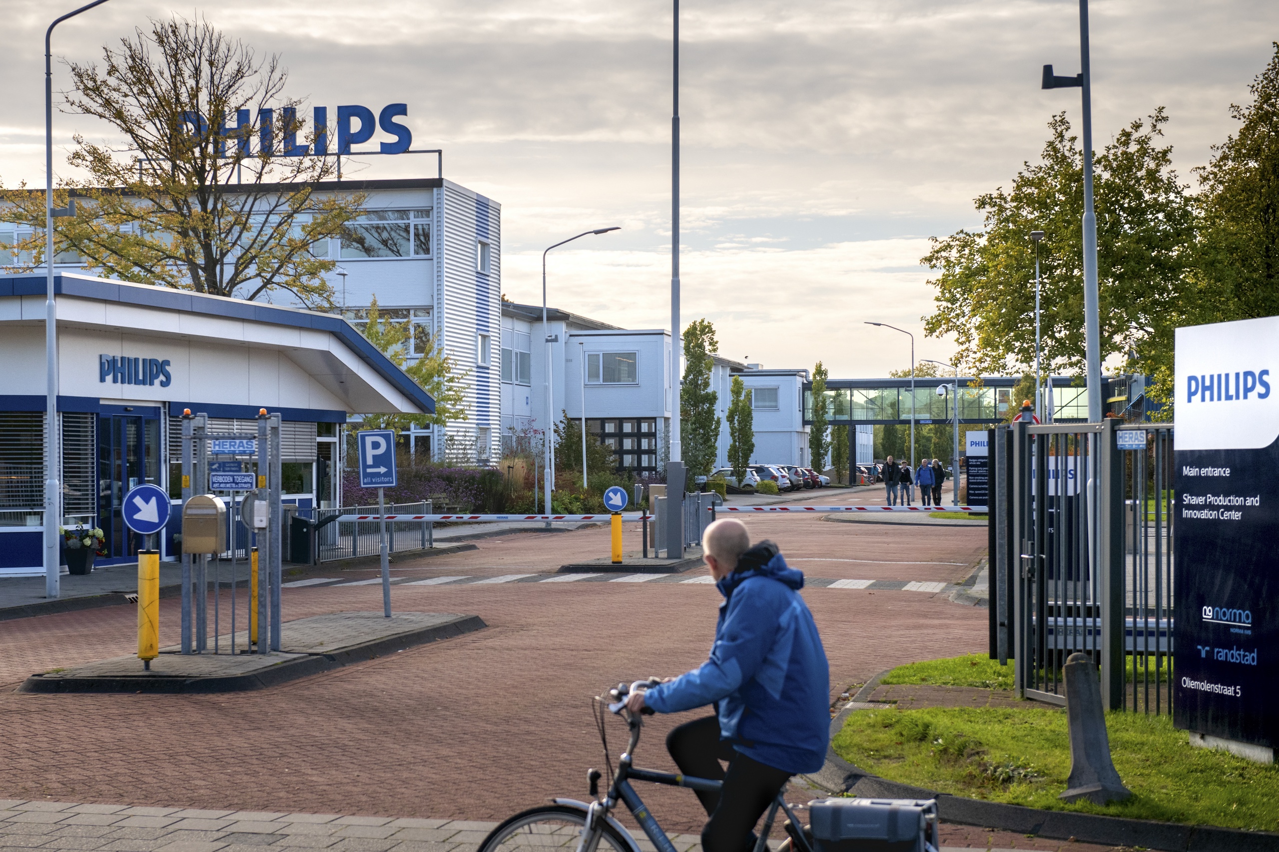 Het Philips terrein in Drachten.