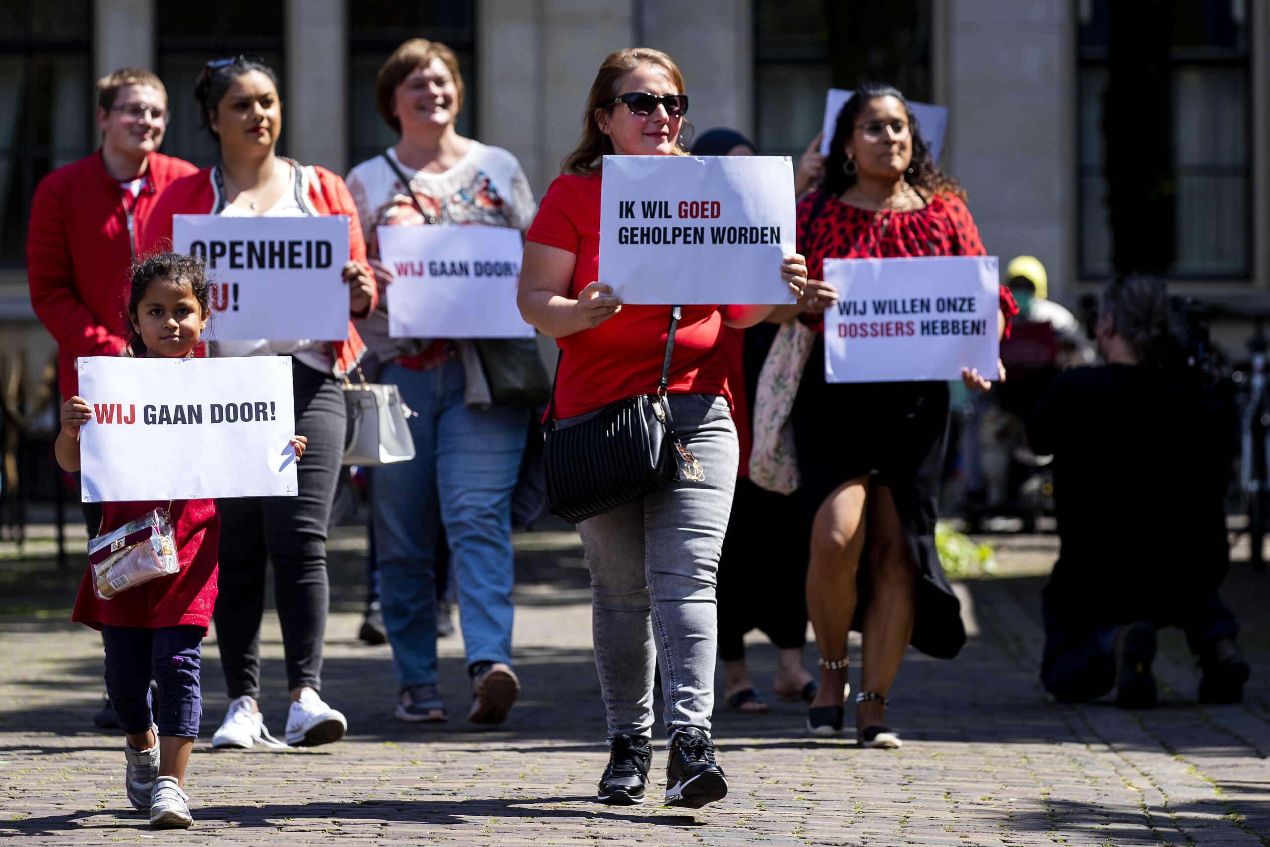 Gedupeerde ouders van de toeslagenaffaire