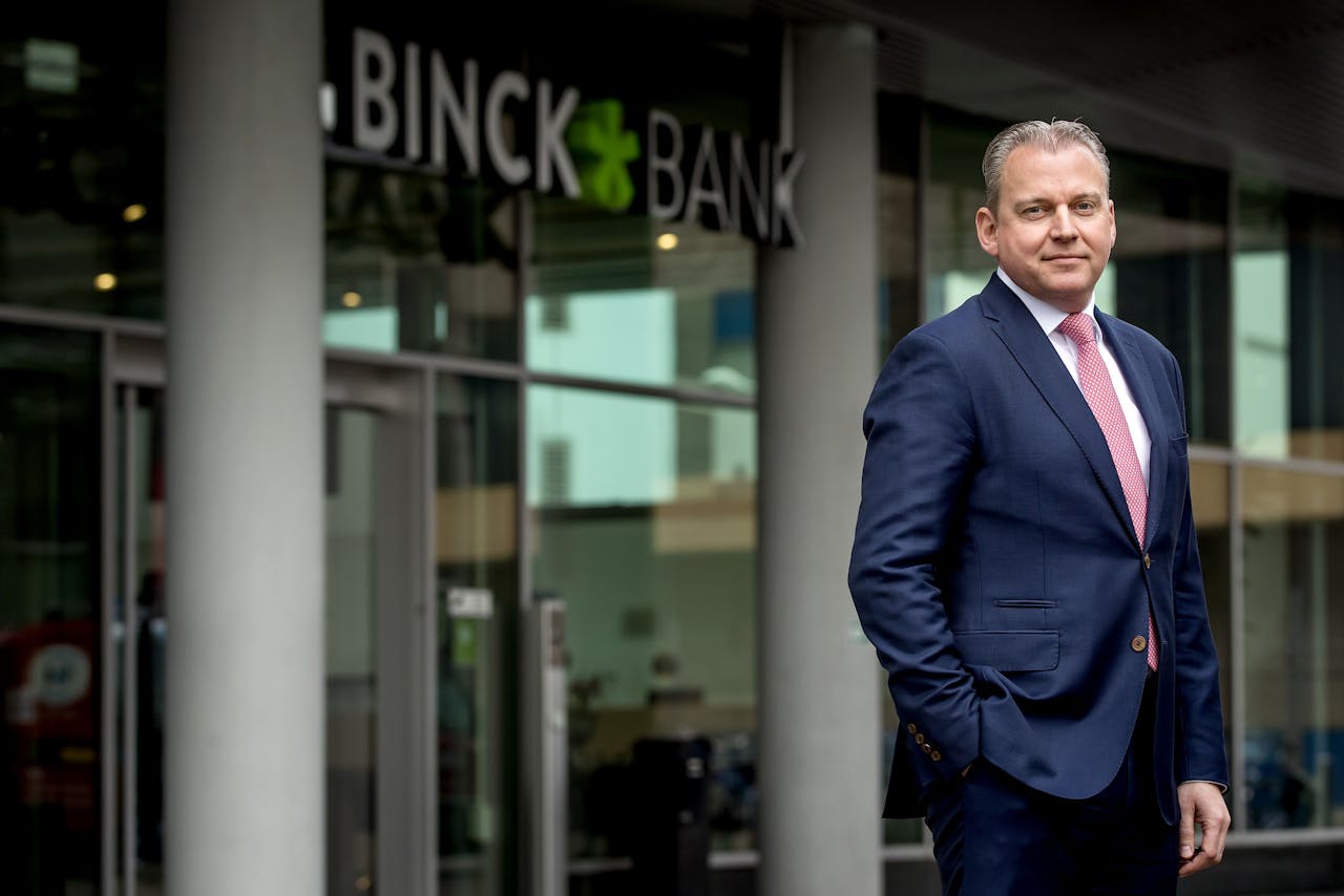 Portret van Vincent Germyns, CEO van BinckBank.