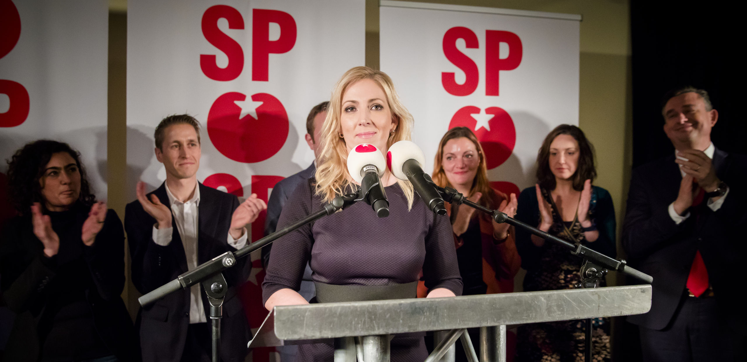 De nieuwe SP-leider Lilian Marijnissen