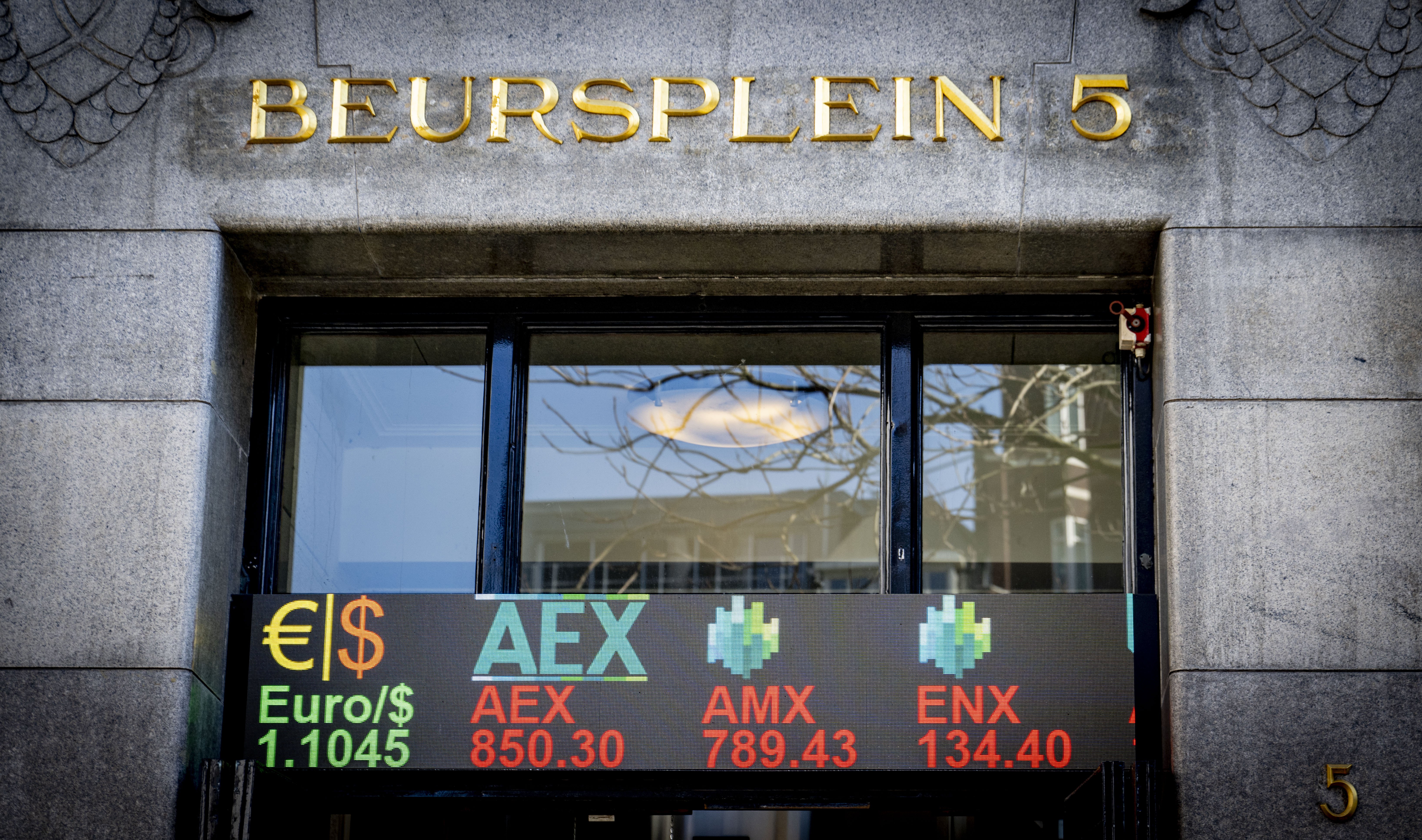 Liveblog | AEX sluit 4,8 procent in de min na rumoerige dag | BNR  Nieuwsradio