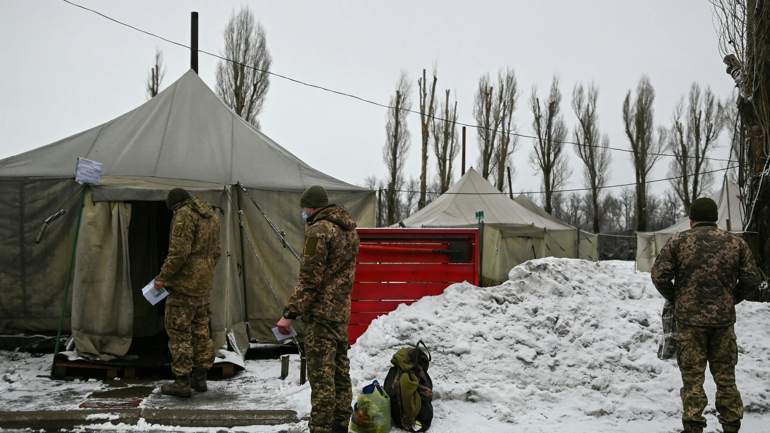 Oekraïense soldaten in Pokrovsk