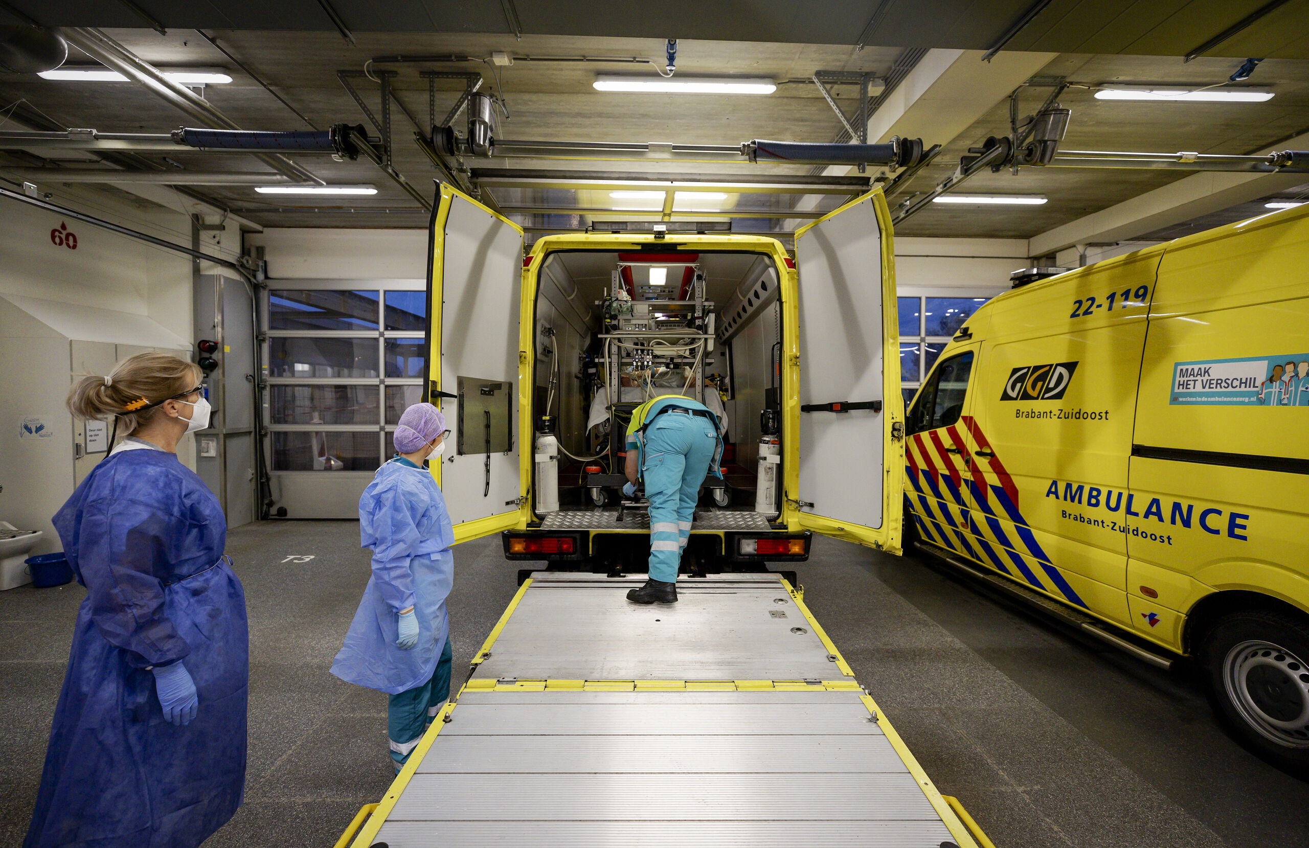 Een mobiele Intensive Care Unit