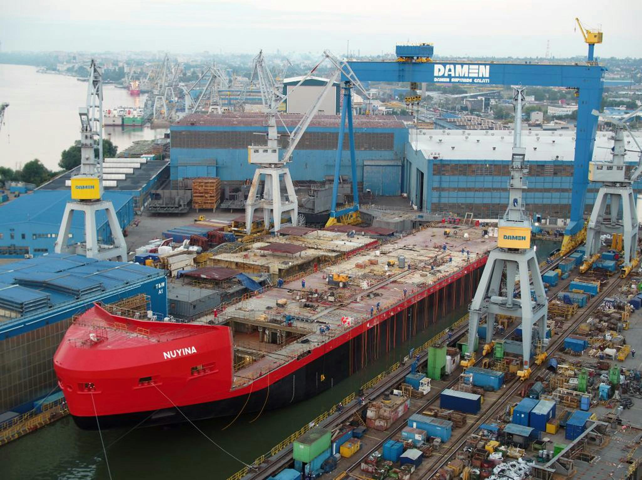 Damen Shipyards haalt miljardenorder binnen in Duitsland BNR Nieuwsradio