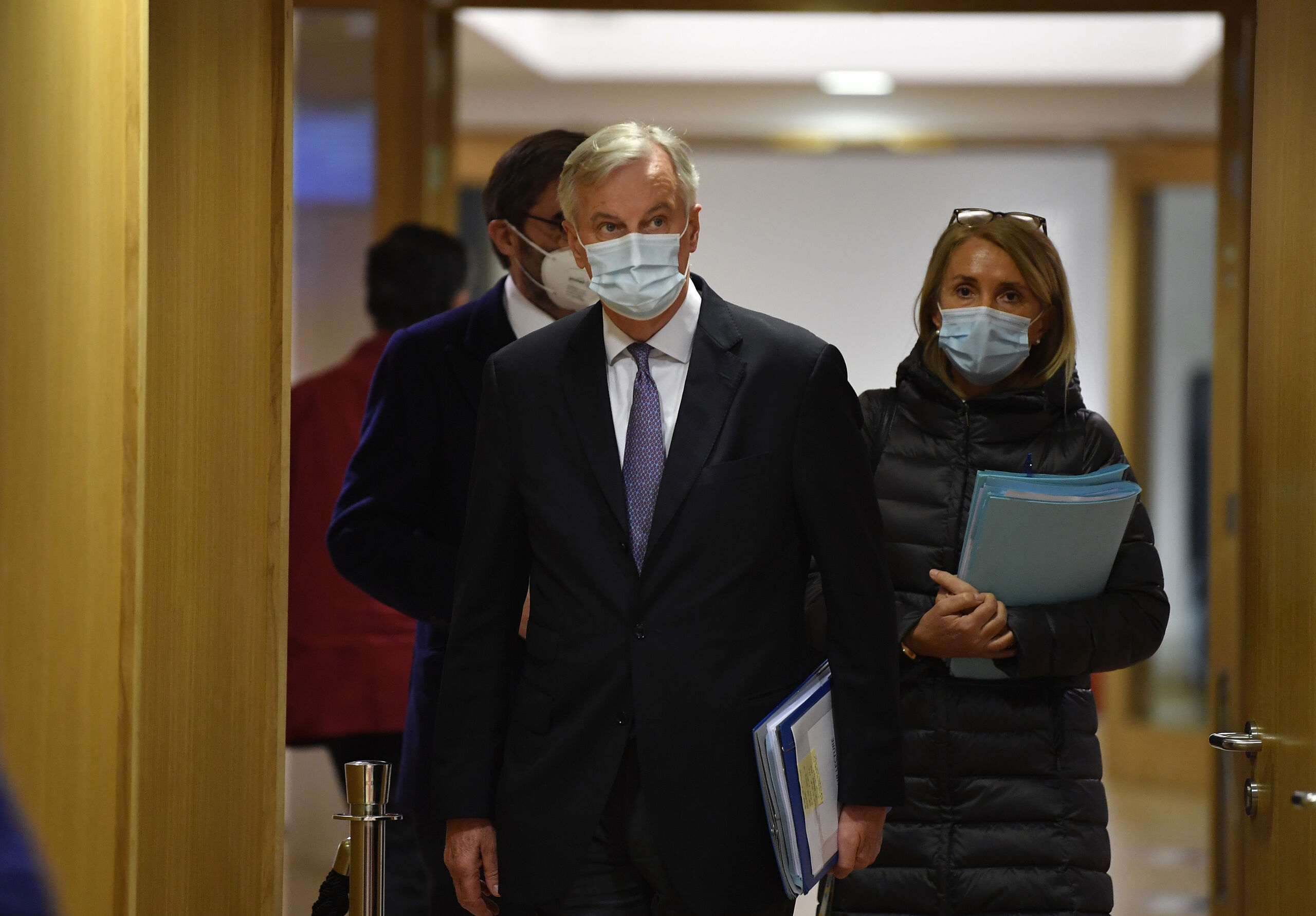 EU- Hoofdonderhandelaar Michel Barnier. JOHN THYS / POOL / AFP