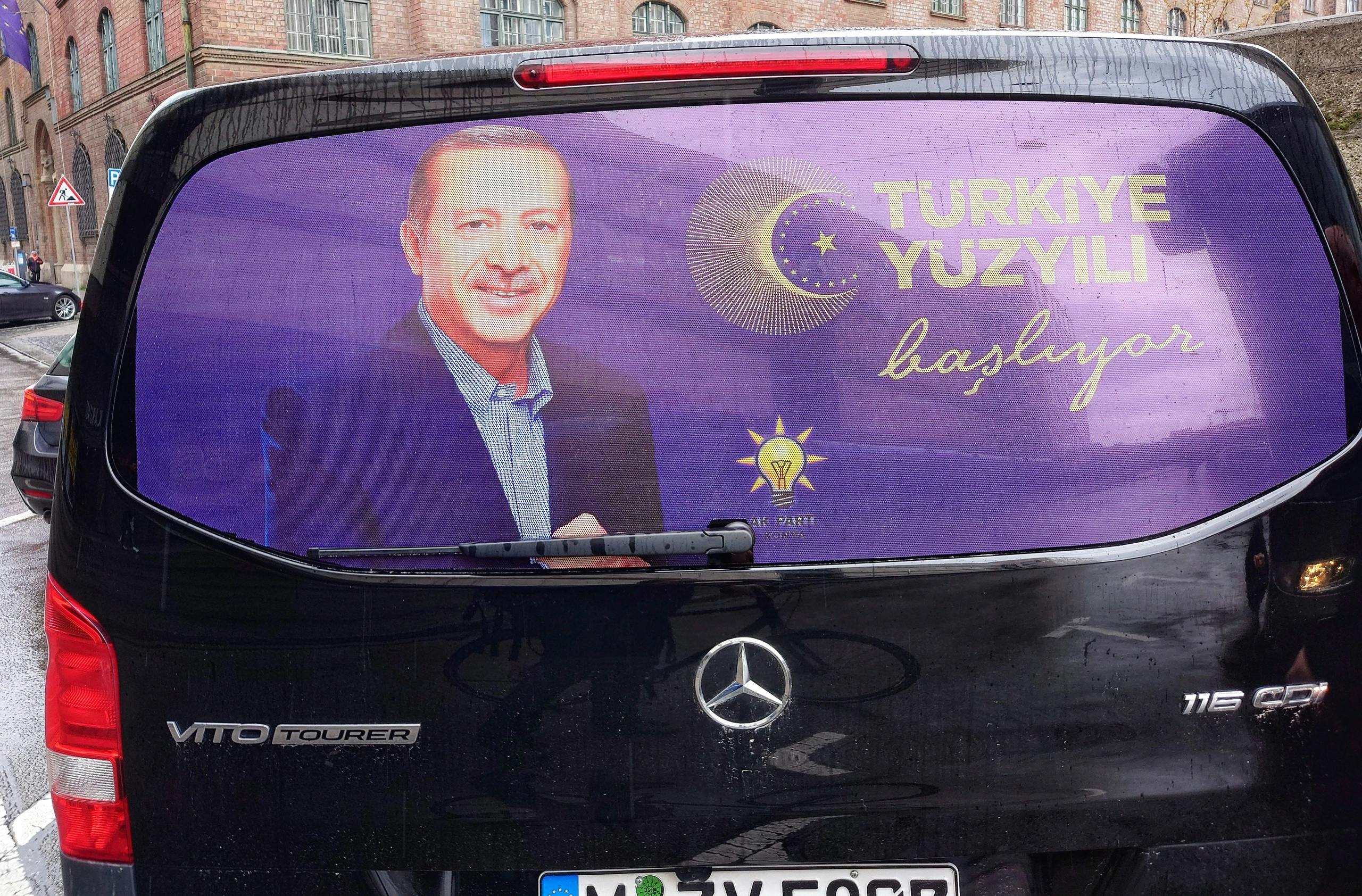Erdogan is also trying to get the diaspora to vote for himself