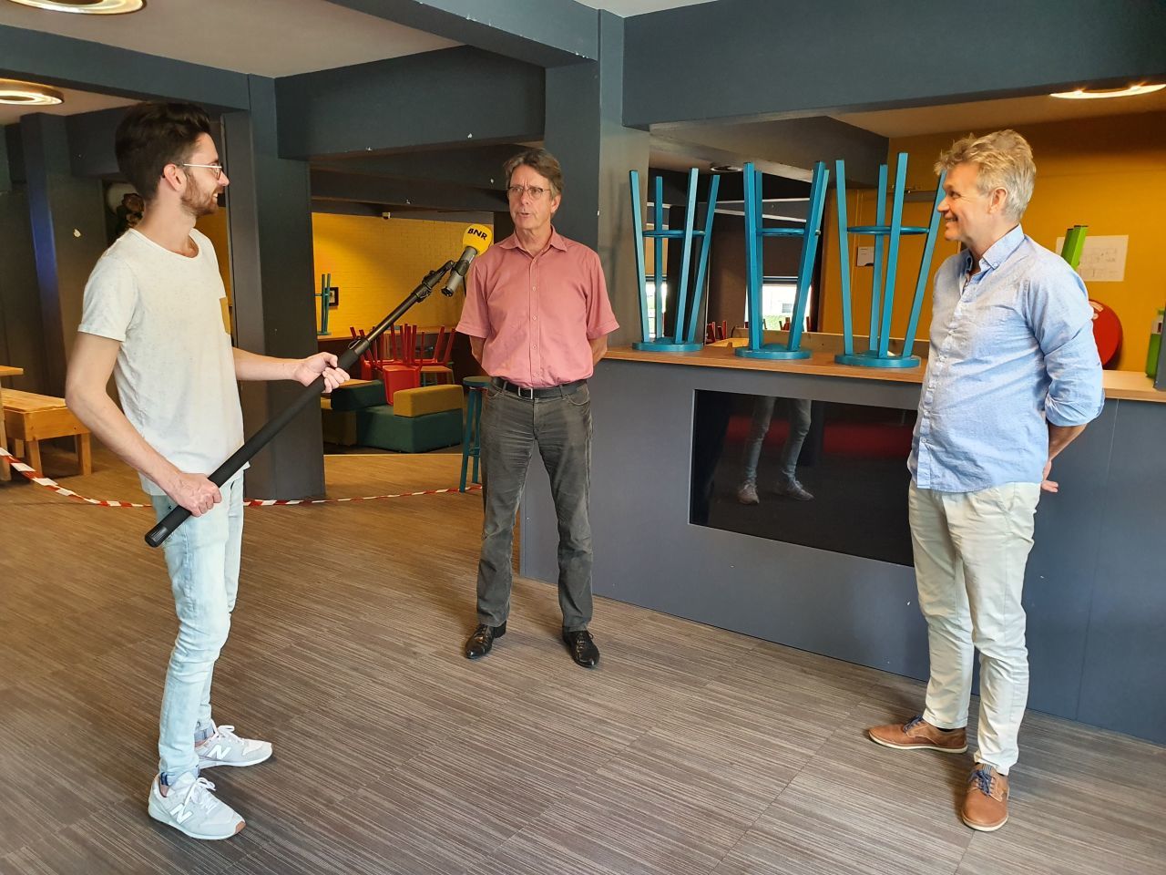 Verslaggever Connor Clerx op bezoek bij het Noorderpoort College