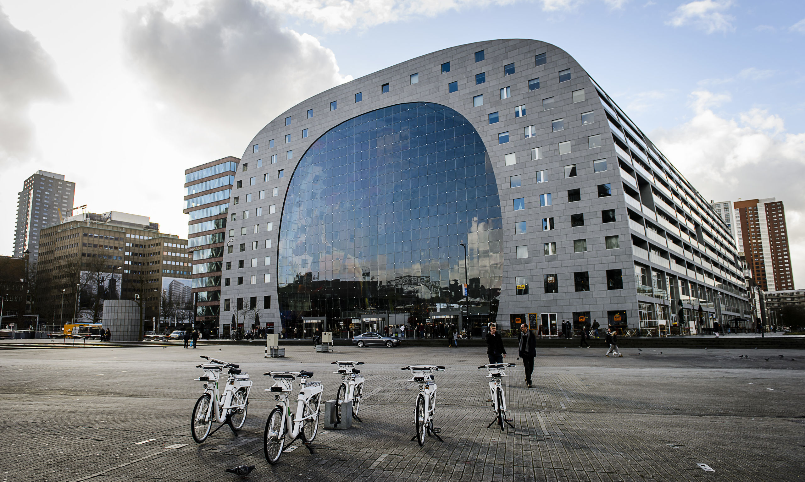 De Gobike, de nieuwe elektrische huur-/leenfiets van de gemeente Rotterdam. 