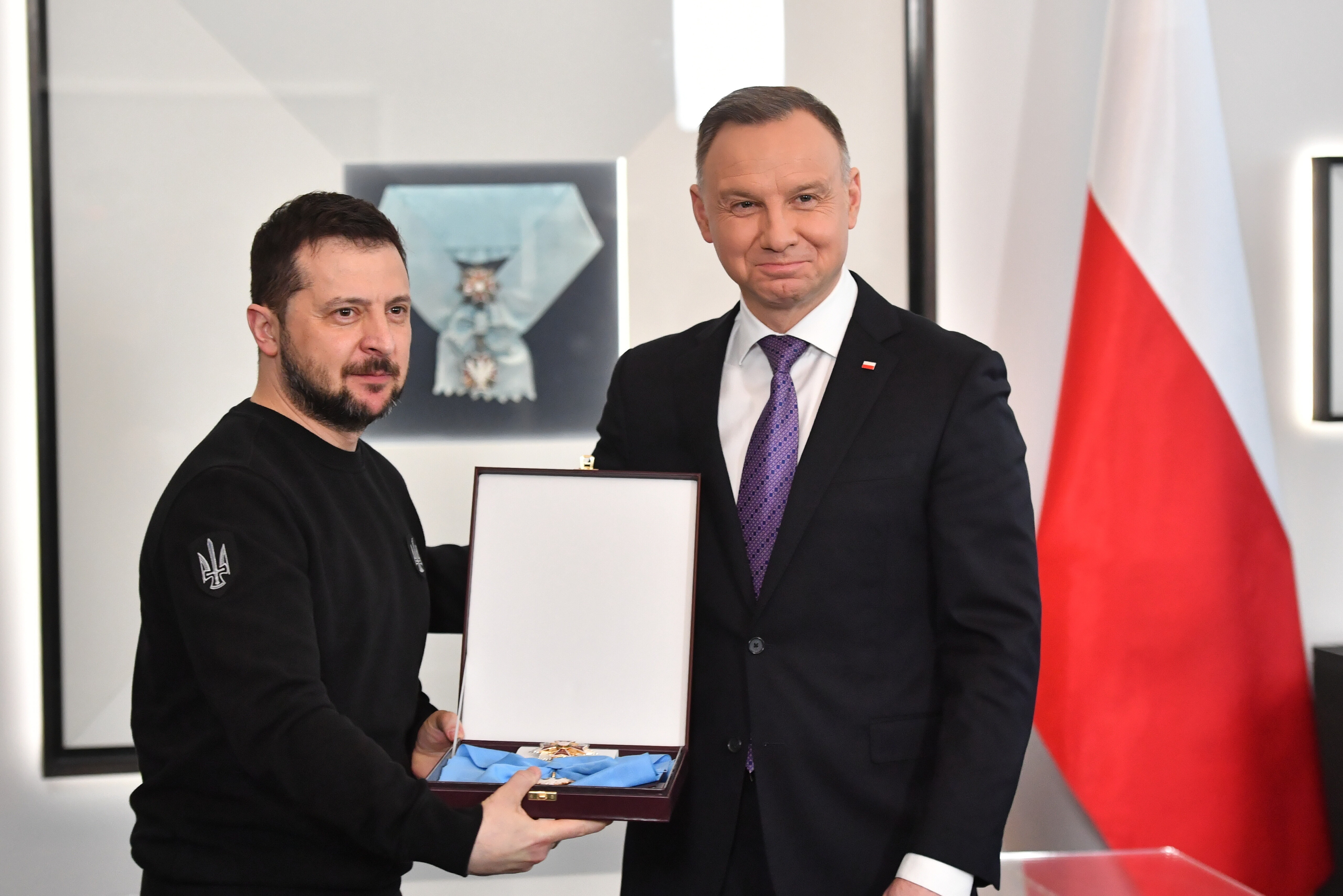 Polen trekt onderscheiding Zelensky in na diplomatieke rel