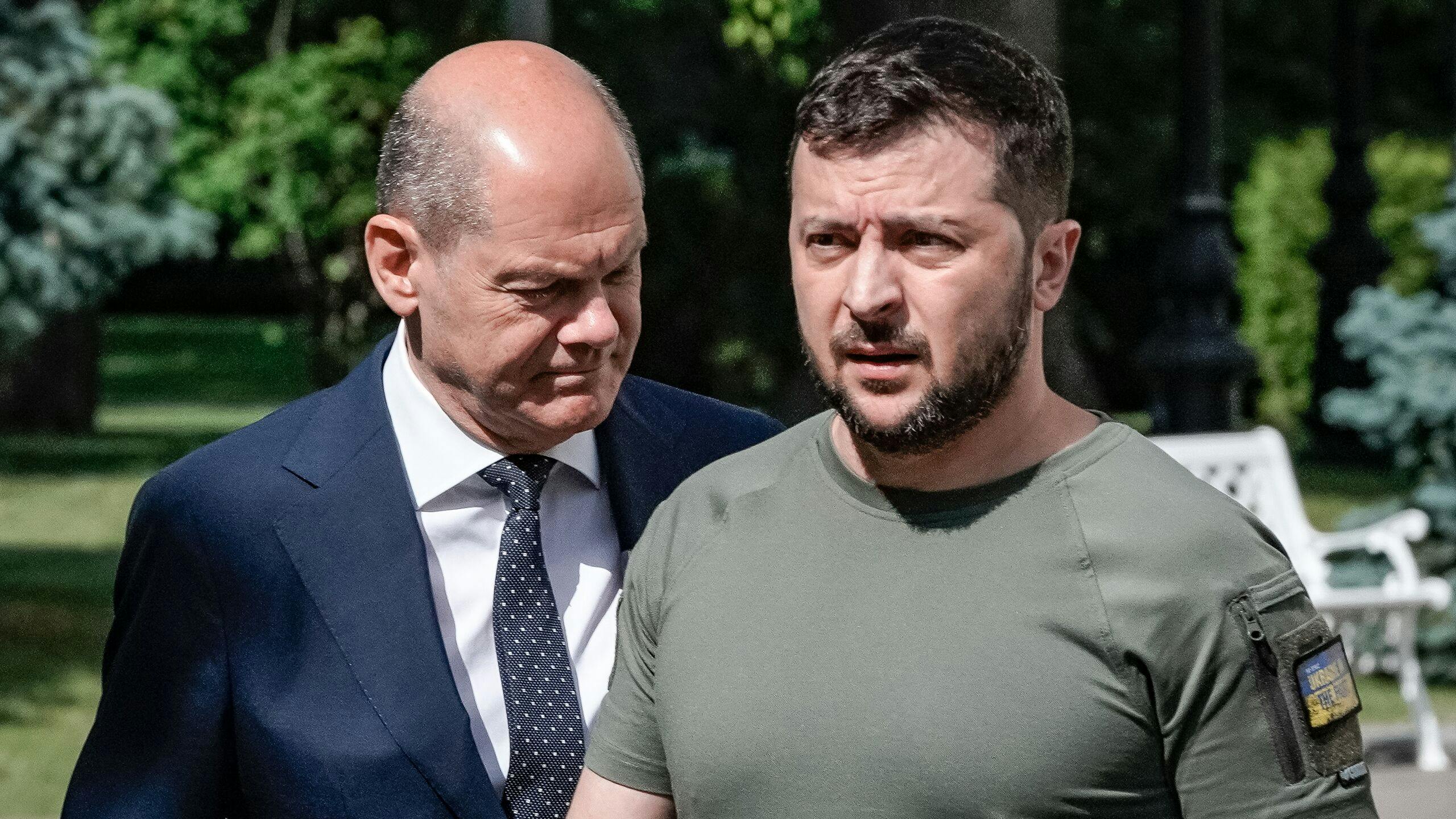 Europese leiders beloven steun in Kiev aan President Volodimir Zelenski. Macron, Scholz, Draghi, Klaus Lohannis kwamen uit solidariteit naar Oekraïne.