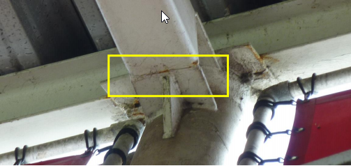 Detailfoto breuklijn