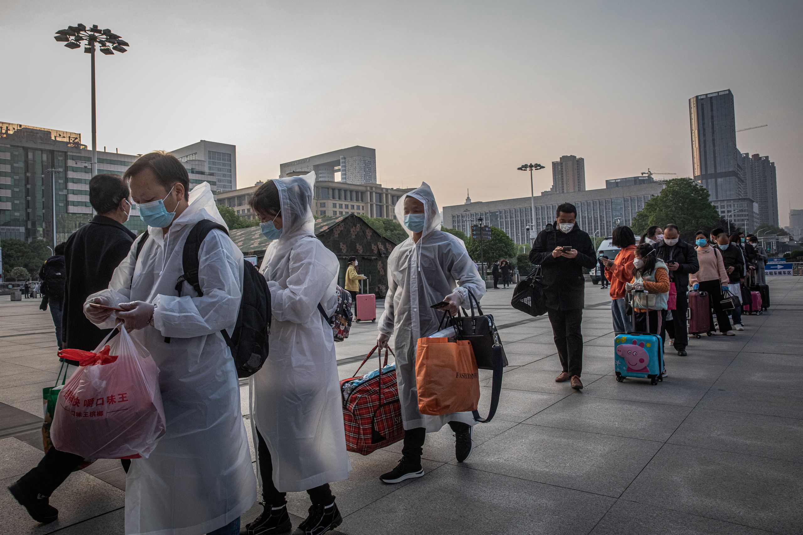 Langzaam maar zeker komt het leven in Wuhan weer op gang