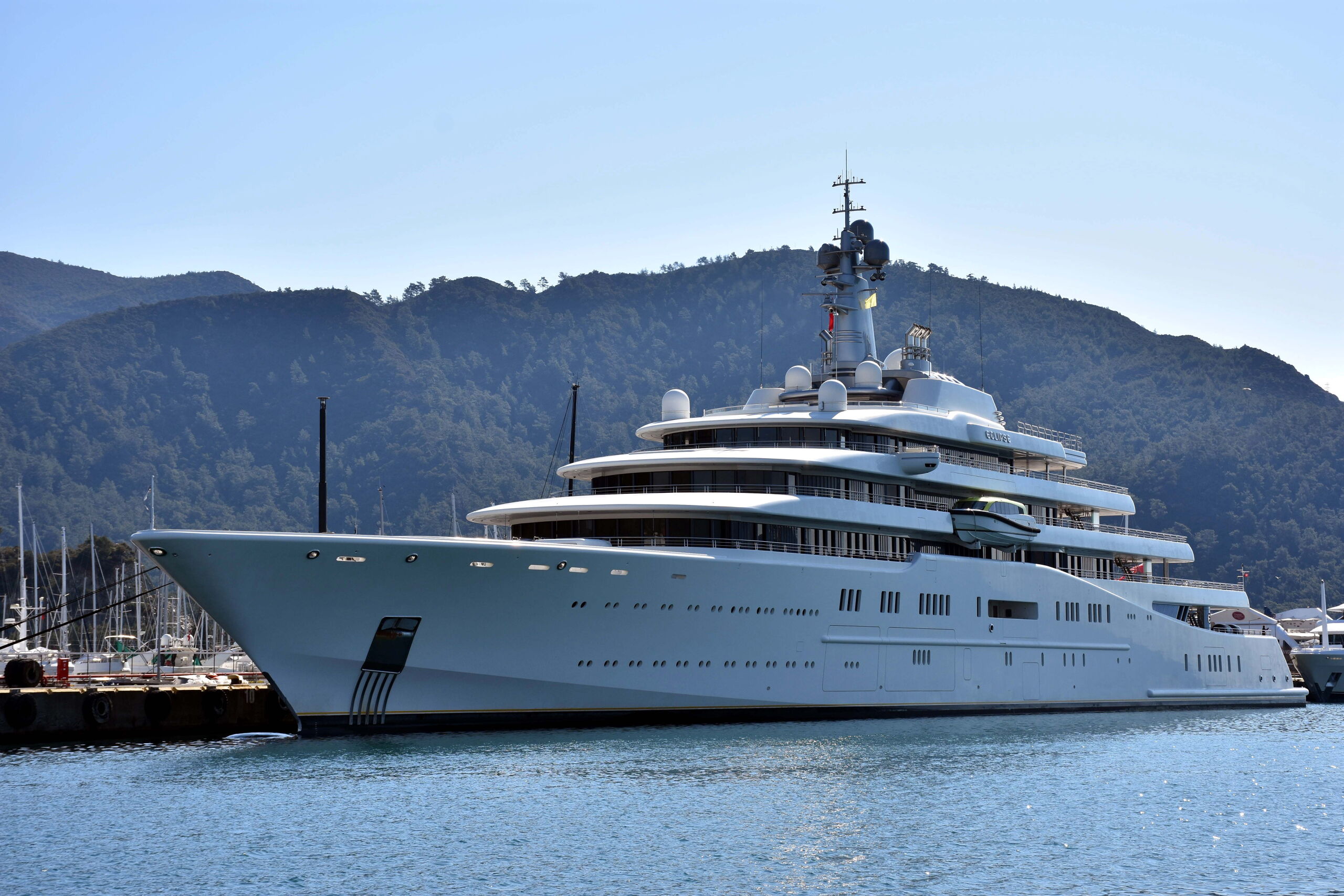 De boot van Abramovich