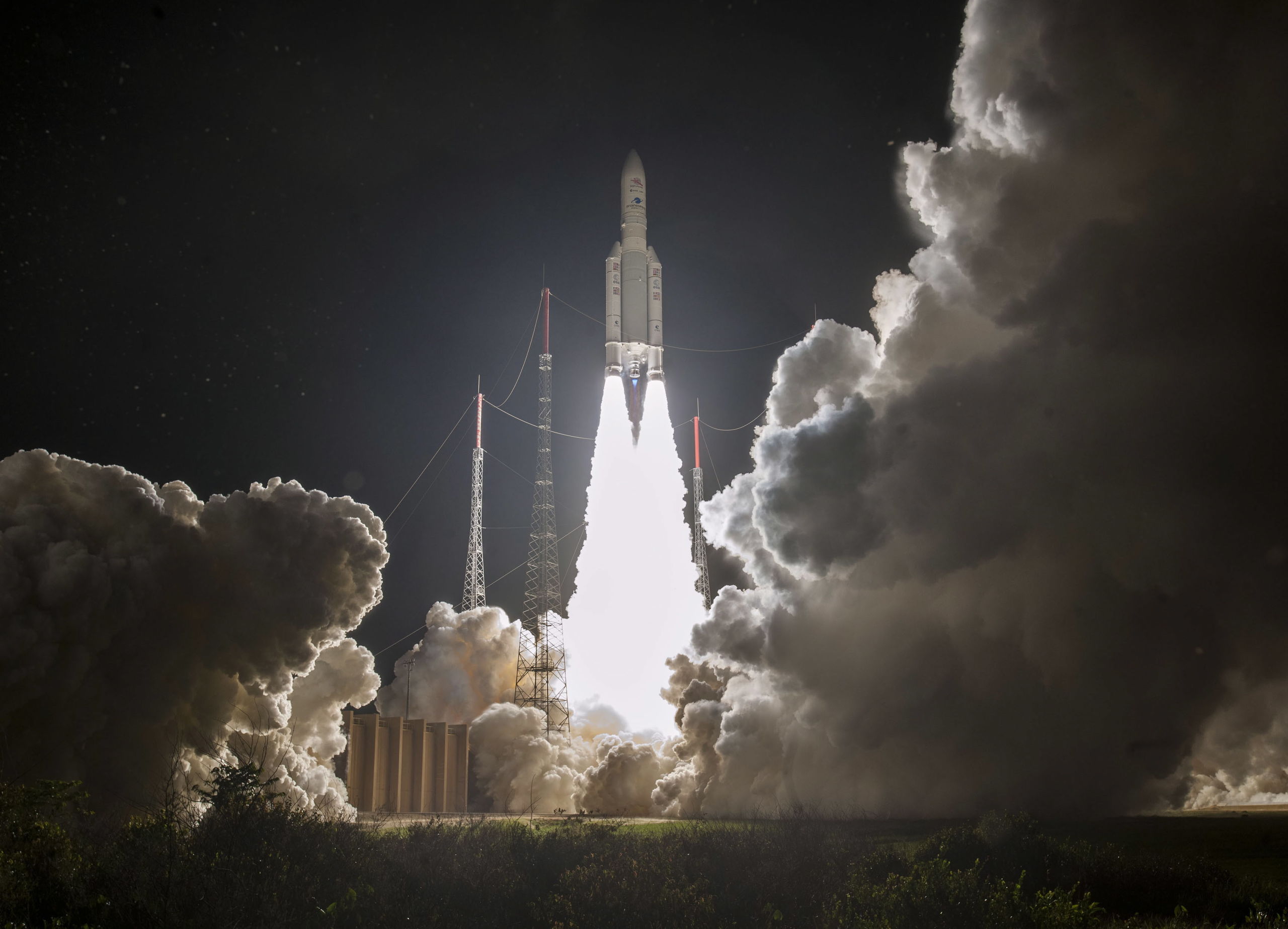 EPA/JM GUILLON / ESA/CNES/ARIANESPAC HANDOUT EDITORIAL USE ONLY/NO SALES