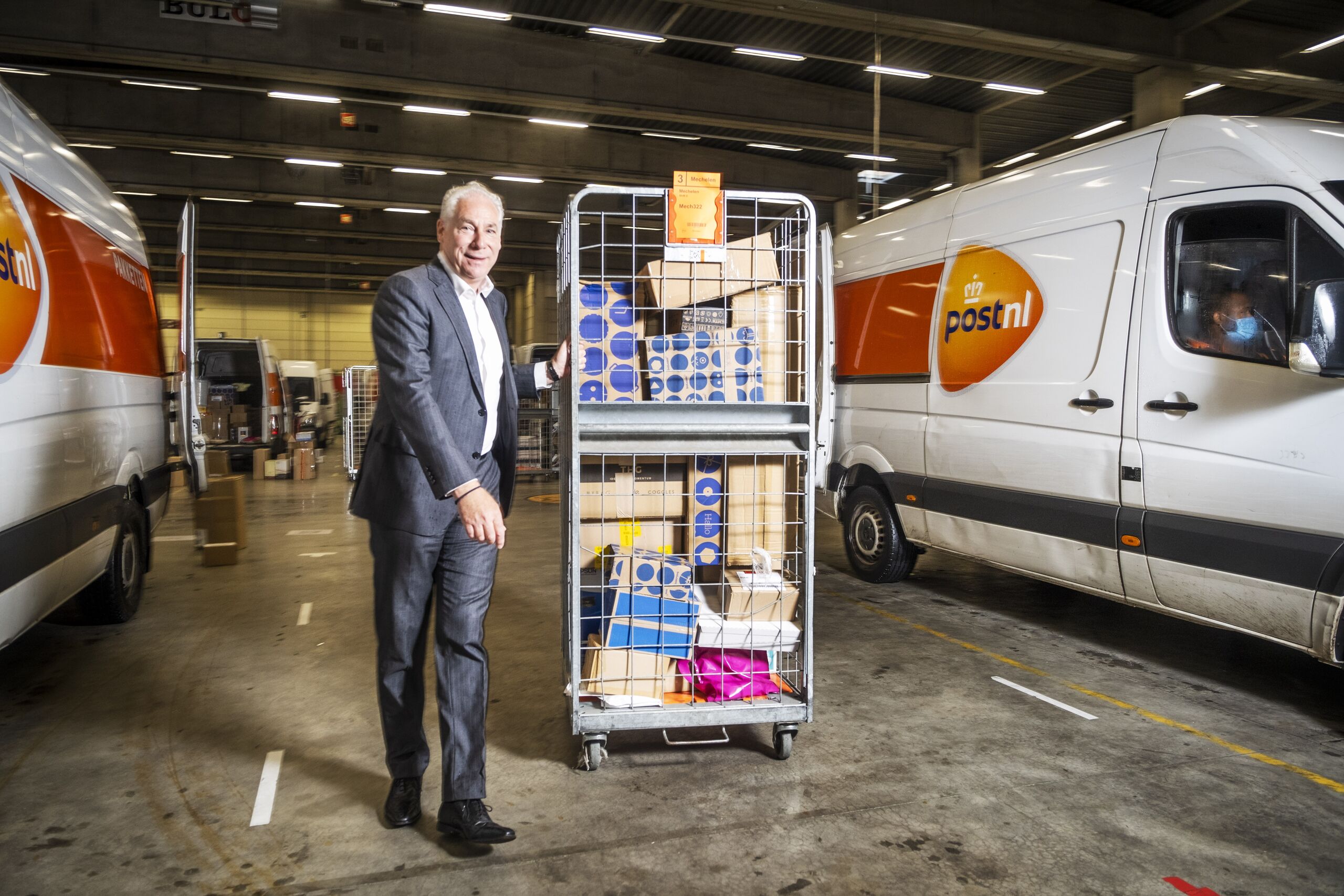 Topman Rudy Van Rillaer van PostNL België