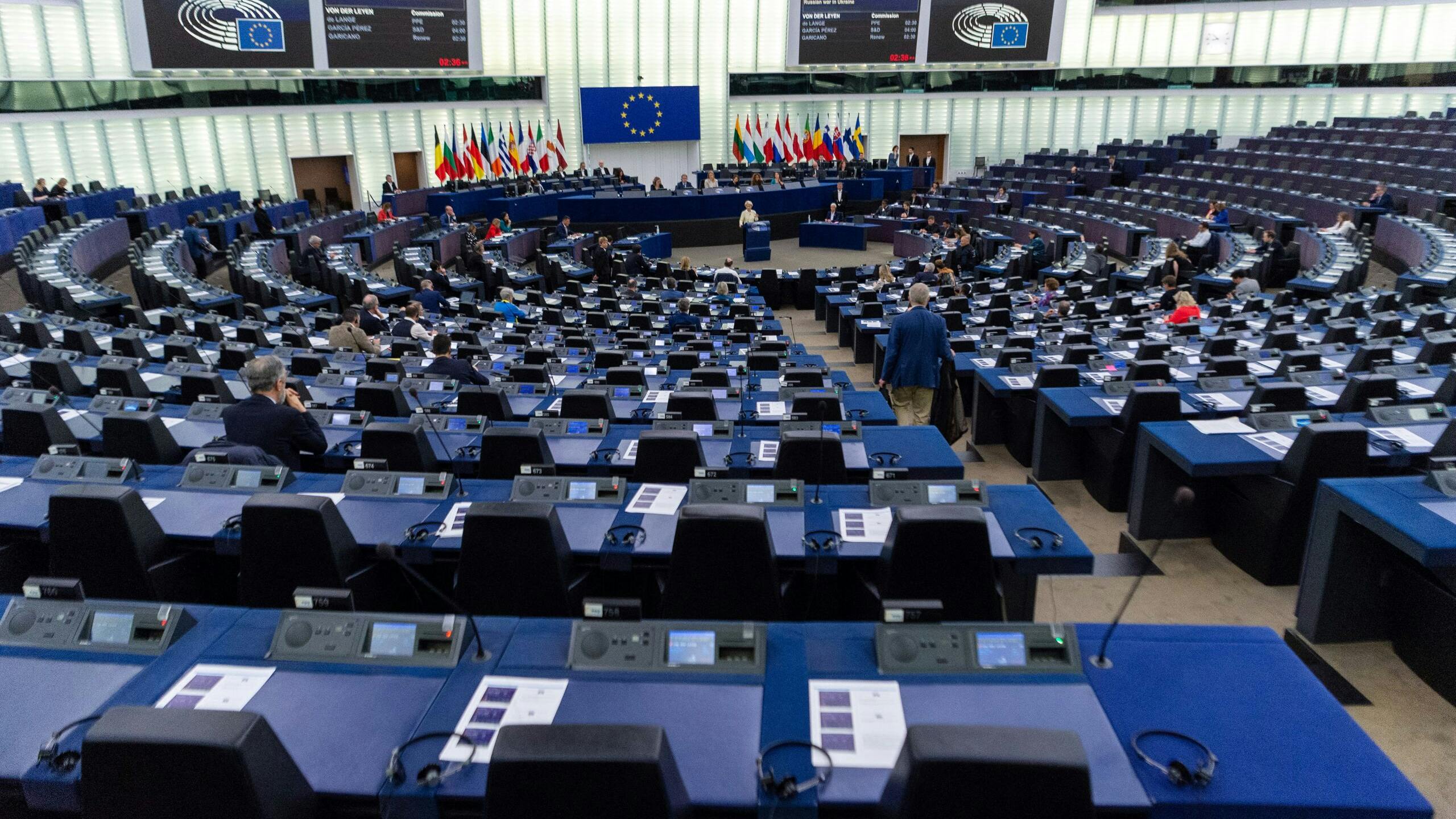 Europese parlement in Straatsburg