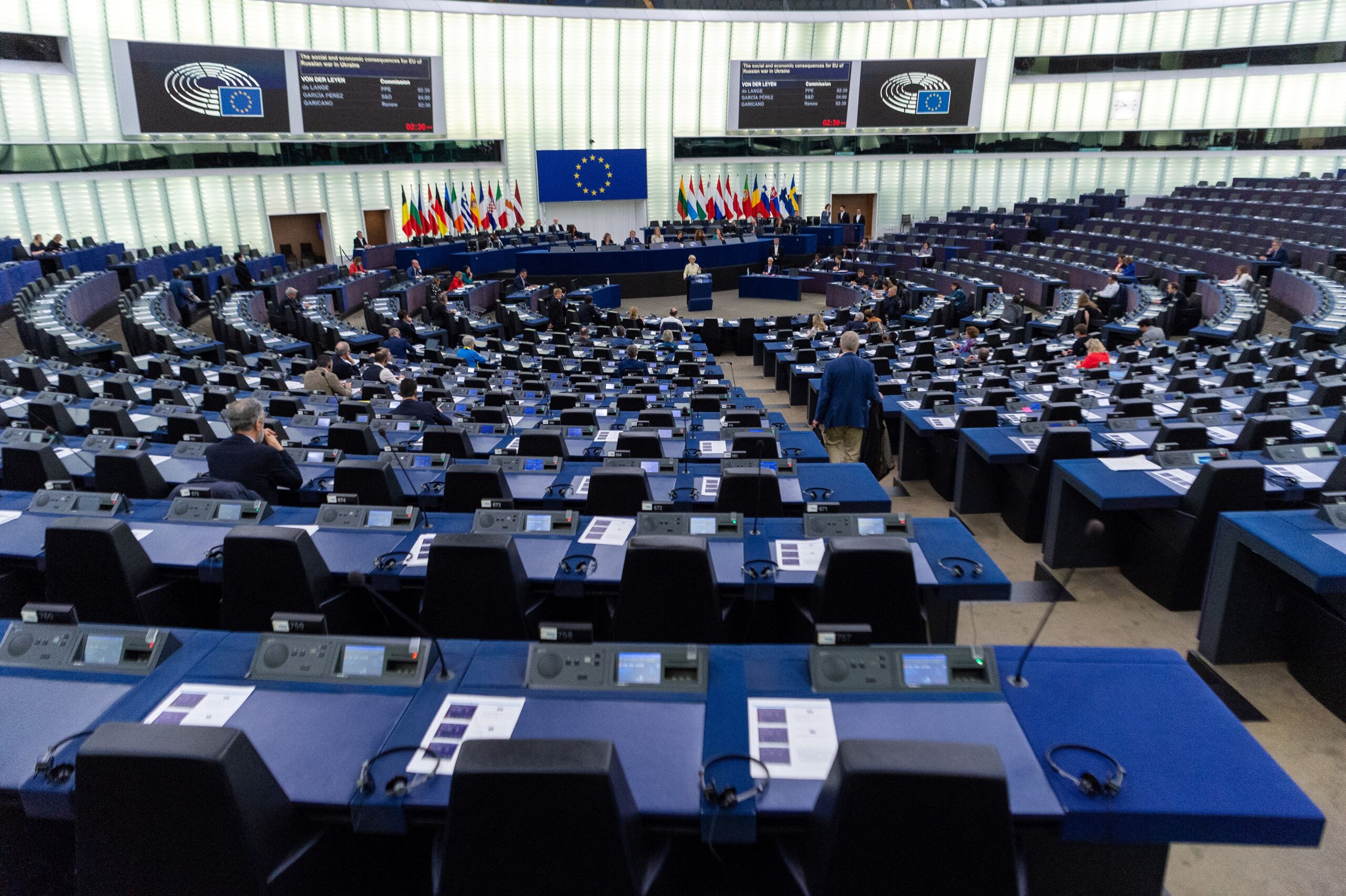 Europese parlement in Straatsburg