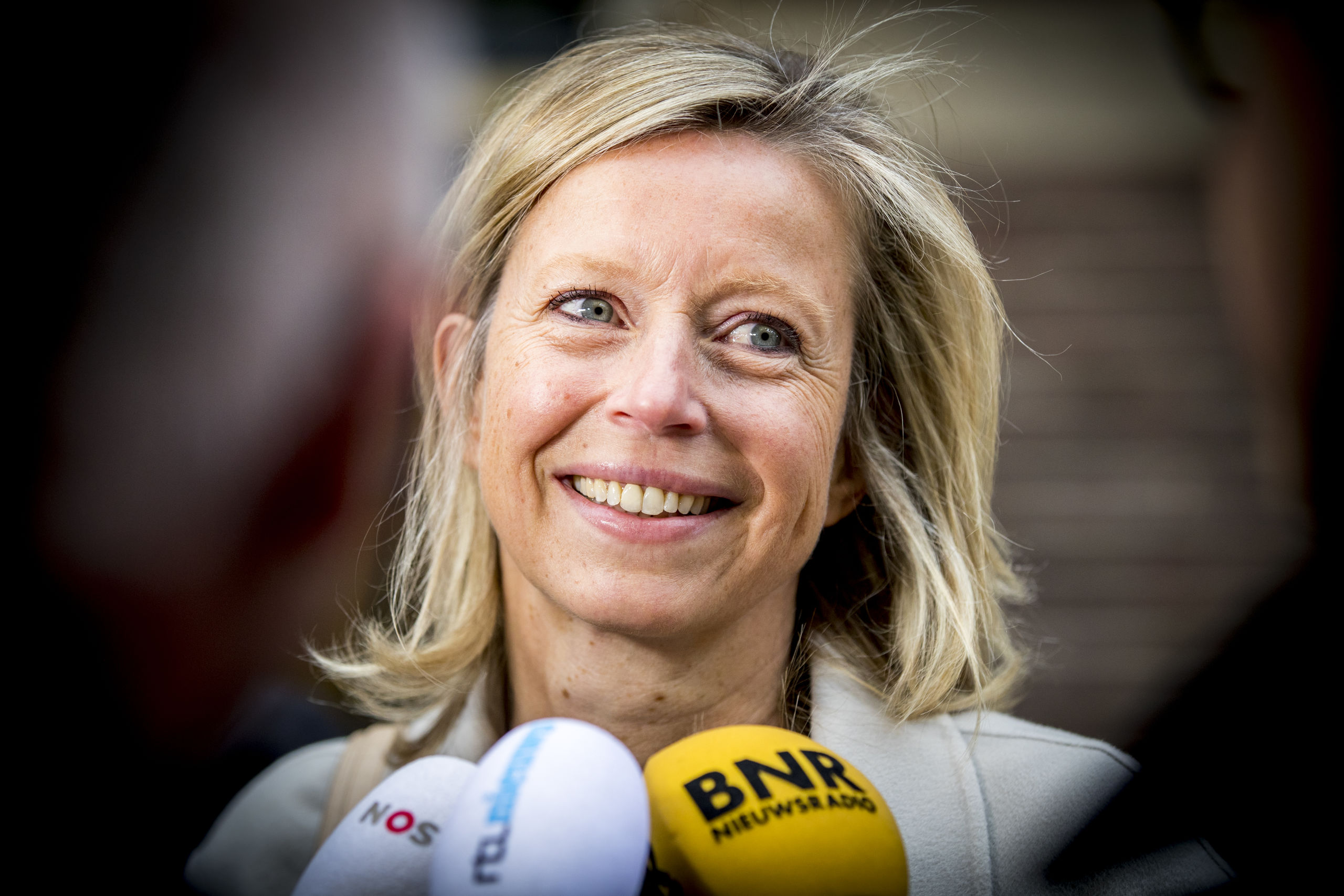 Minister Kajsa Ollongren van Binnenlandse Zaken en Koninkrijksrelaties (D66) 
