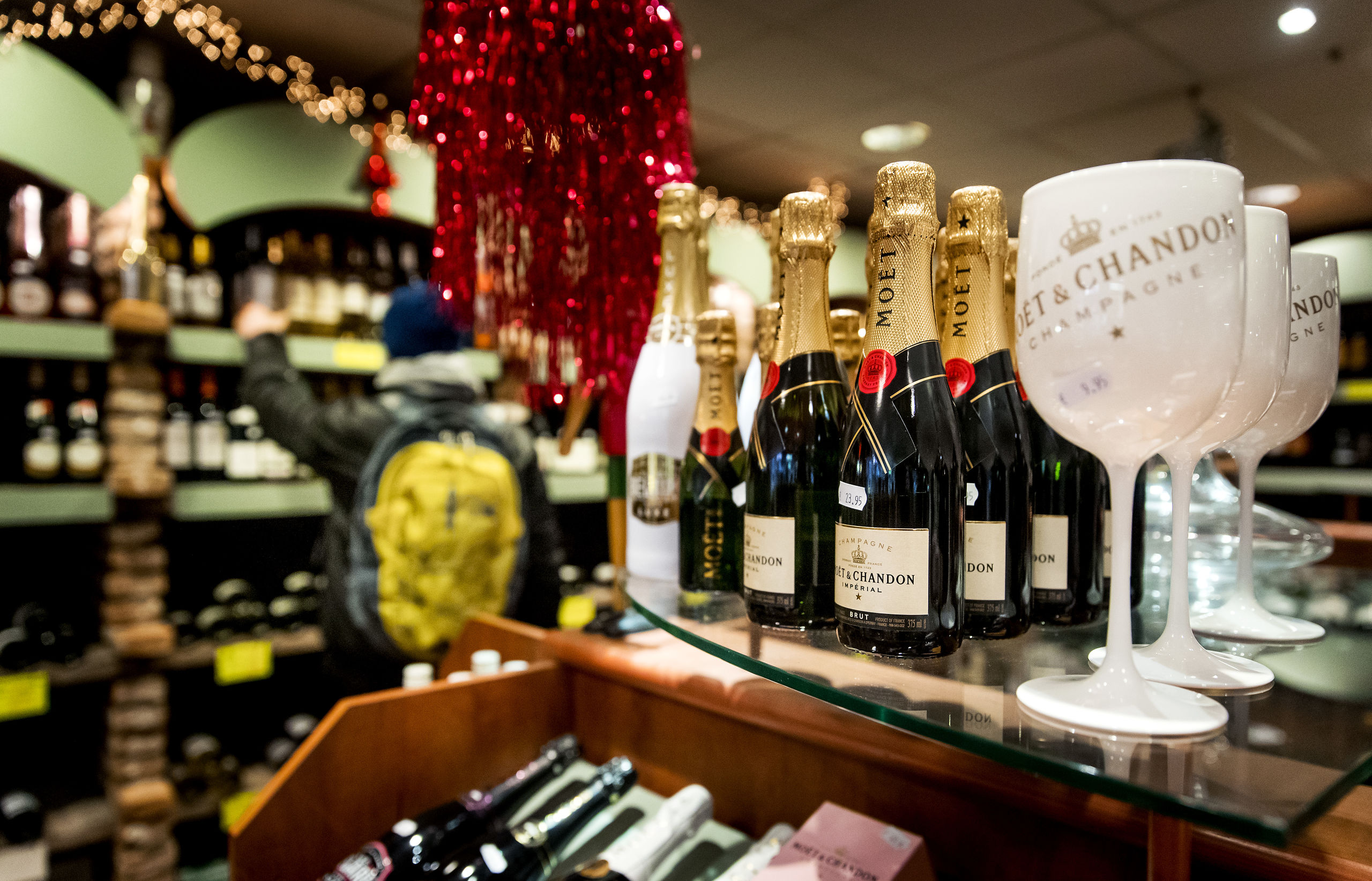 De drankenhandel heeft het best zwaar in coronatijd