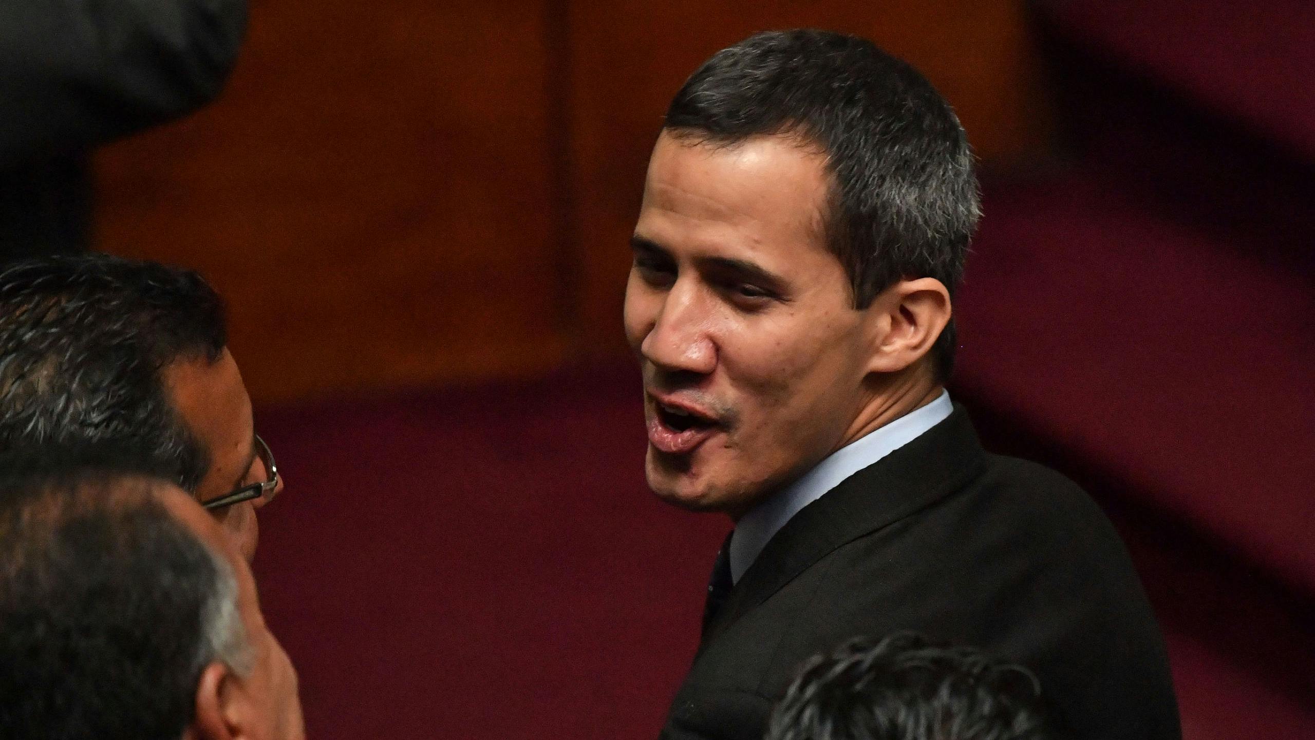 Zelfverklaard interim-president Juan Guaidó
