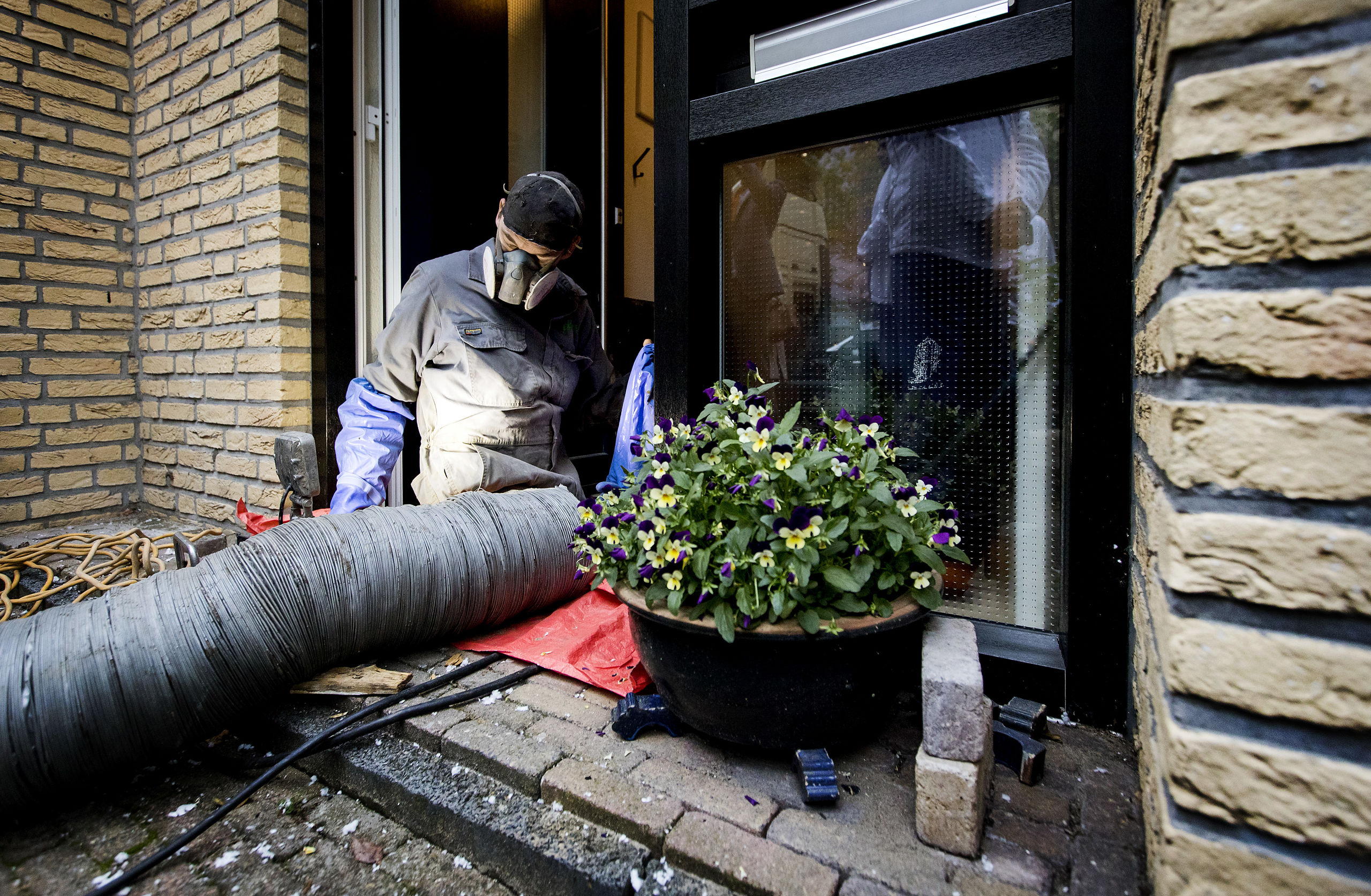 Het isoleren van een woning in Rijswijk.