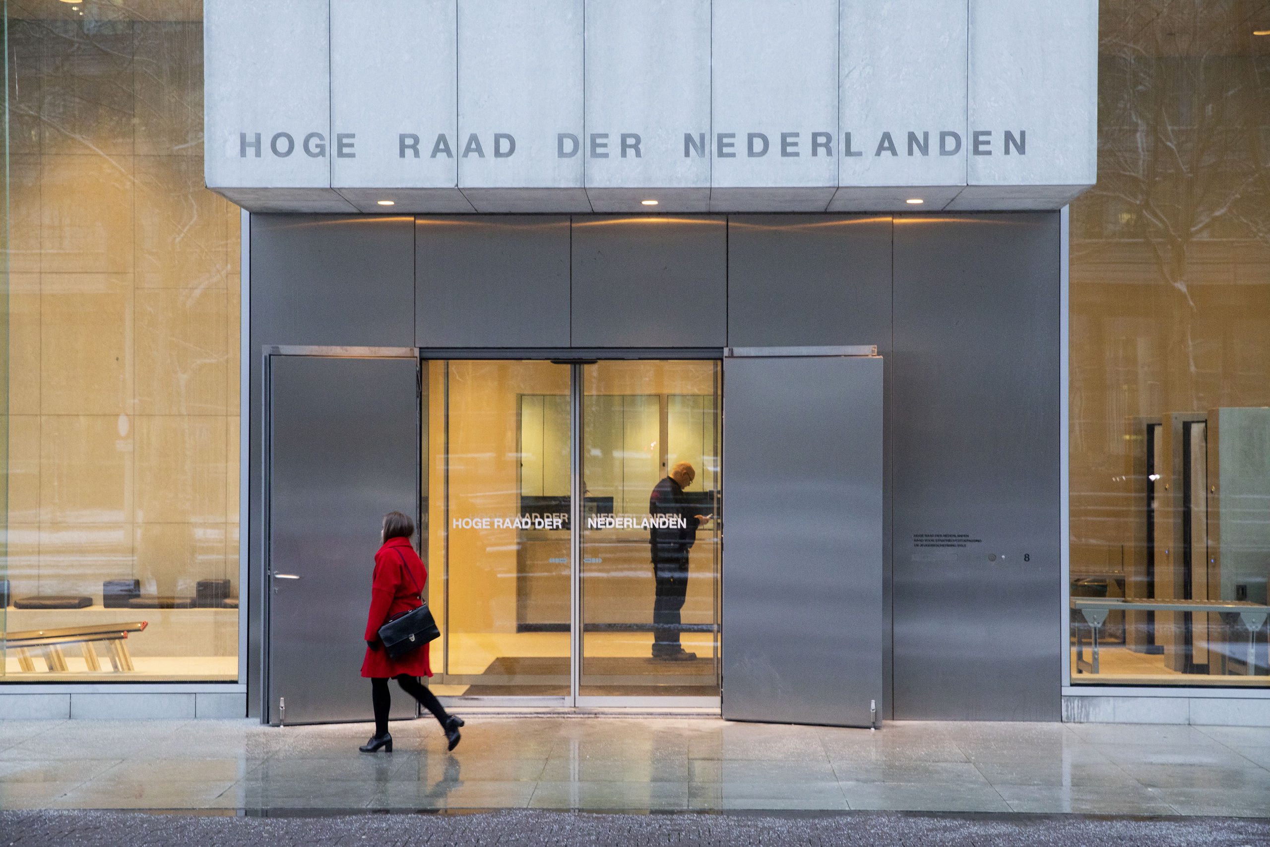 DEN HAAG - Exterieur van de Hoge Raad. De advocaat-generaal van de Hoge Raad maakt zijn conclusie bekend in de zaak Srebrenica. ANP NIELS WENSTEDT