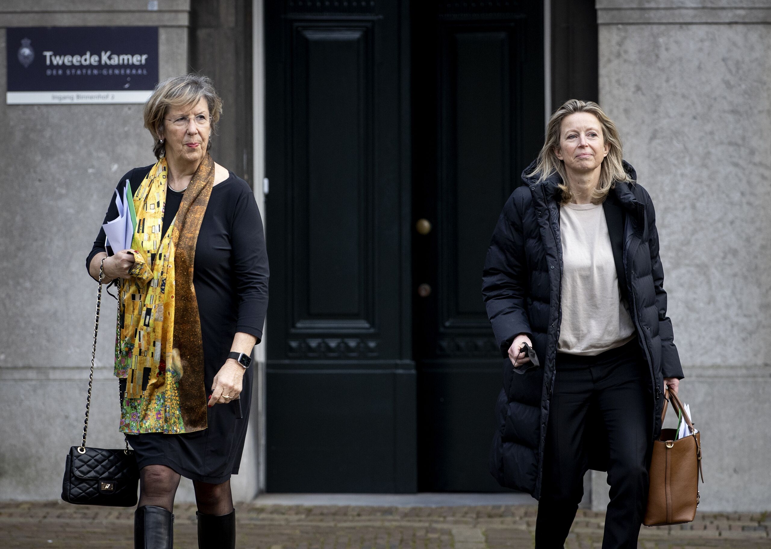 Verkenners Annemarie Jorritsma (VVD) en Kajsa Ollongren (D66). 