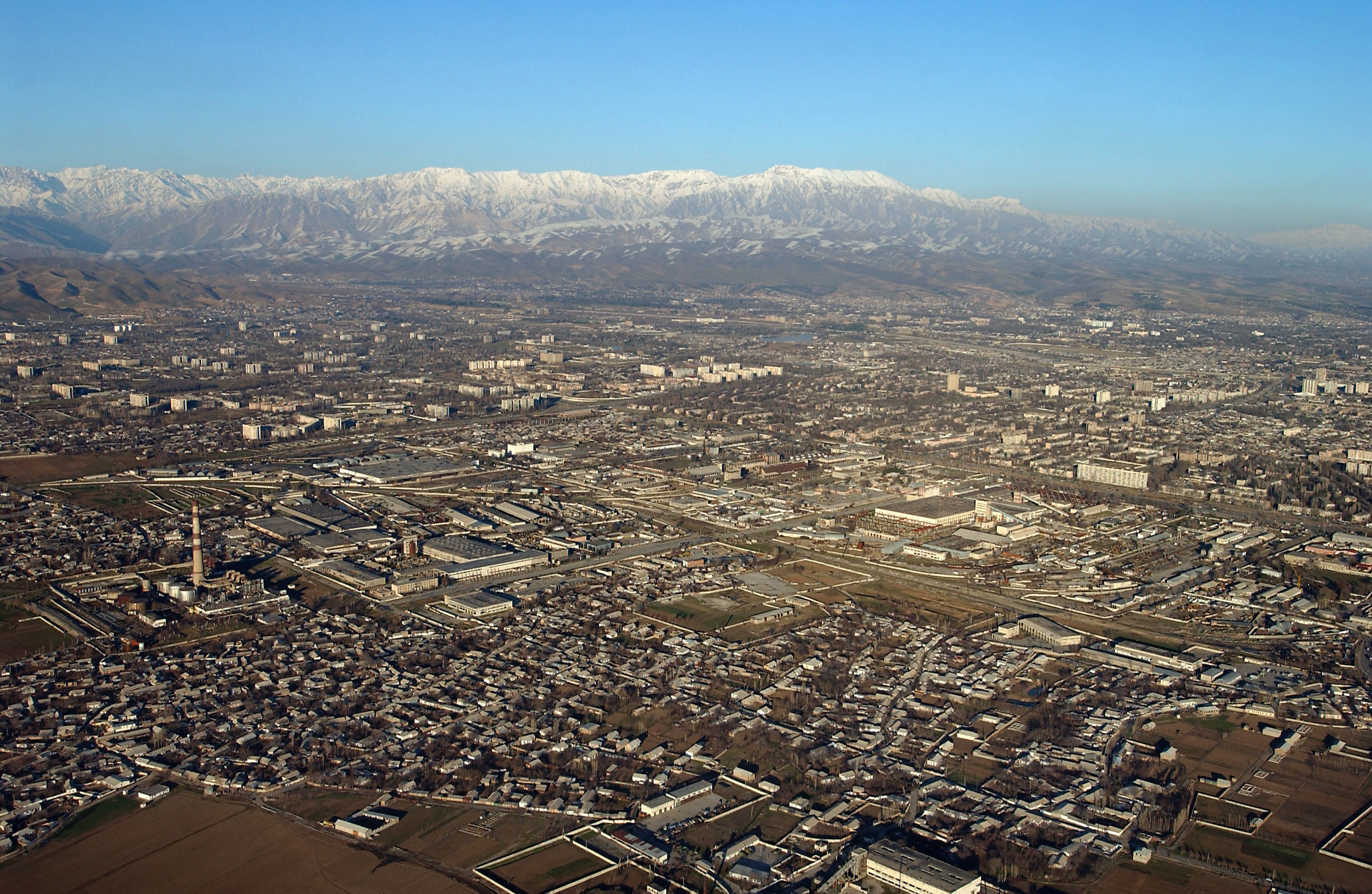  Doesjanbe, de hoofdstad van Tadjikistan. 