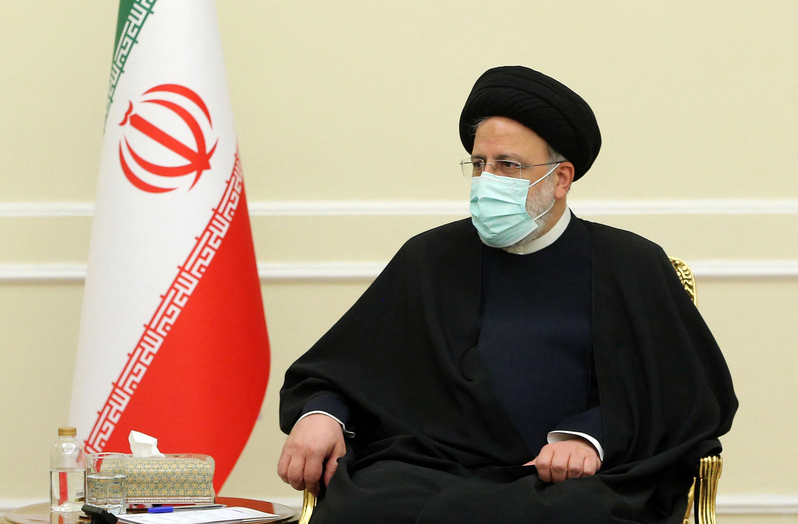 De Iraanse president Ebrahim Raisi