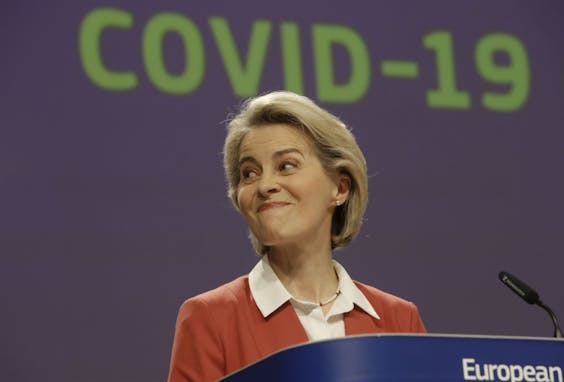 Voorzitter van de Europese Commissie Ursula von der Leyen.